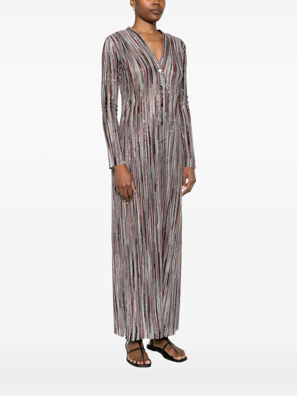 Missoni Women Striped Long Cardigan - Image 5