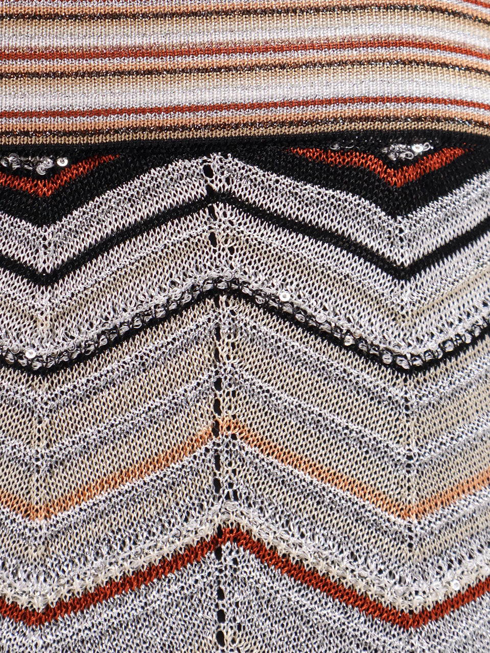 Missoni Women Viscose Trousers With Laminated Chevron Pattern - Image 3