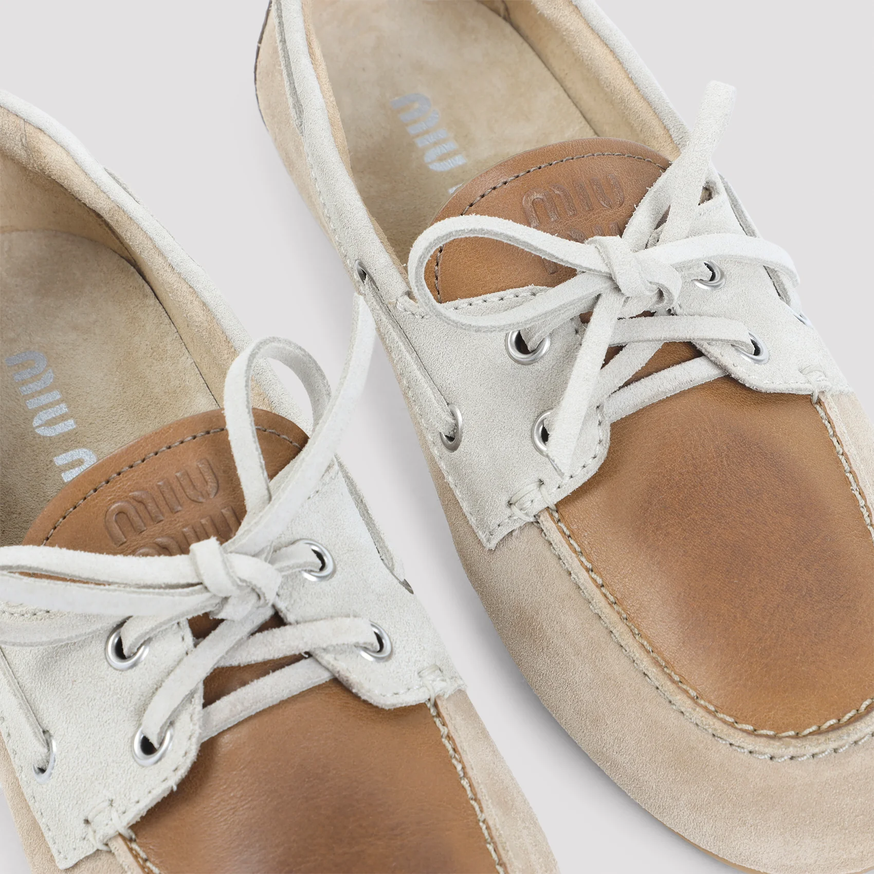 Miu Miu Calf Leather Loafers Women - Image 4