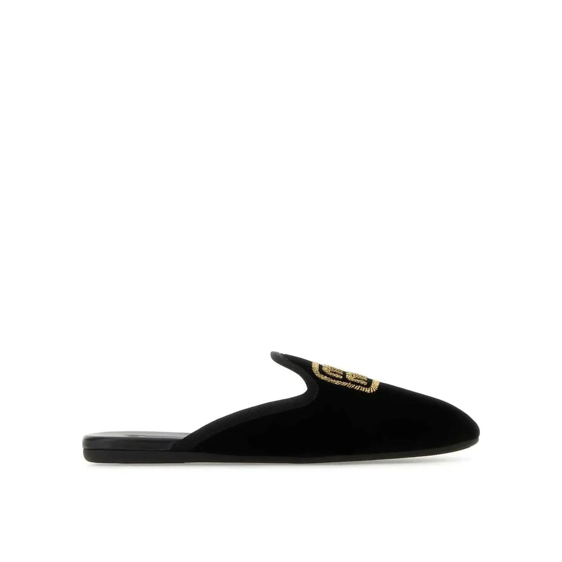 Miu Miu Logo Embroidered Slip-On Mules Women - Image 4