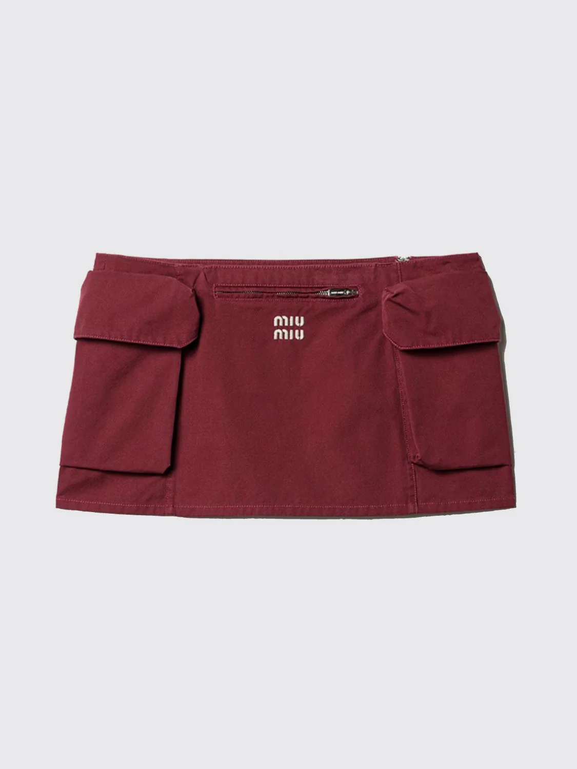 Miu Miu Skirt Woman Amaranth