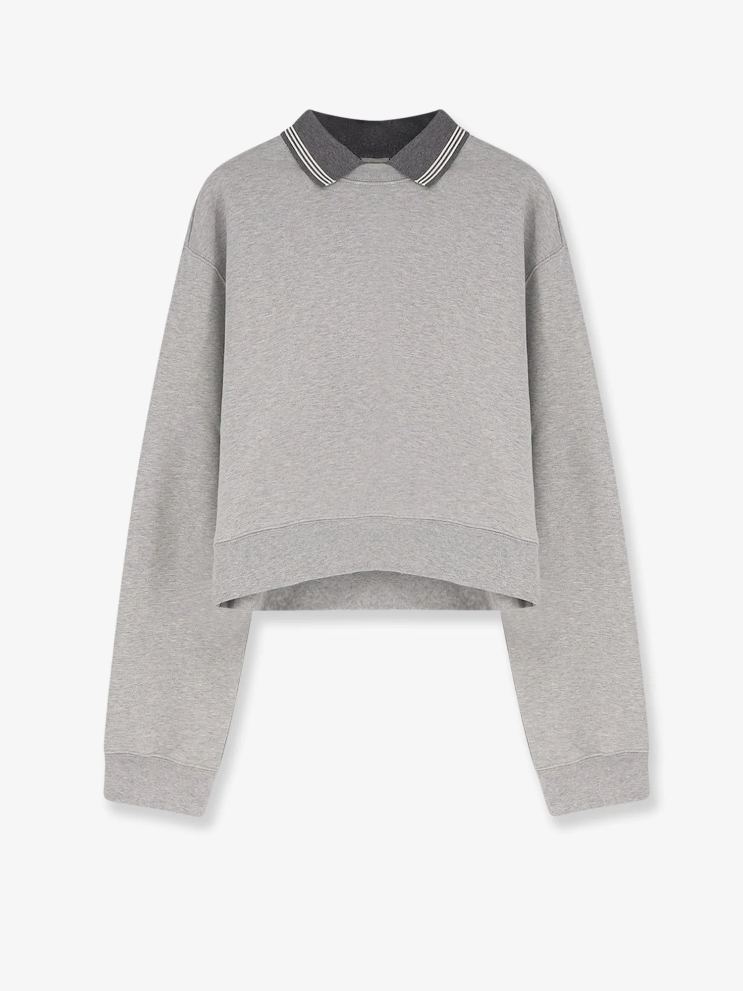 Miu Miu Women Melange Cotton Sweatshirt