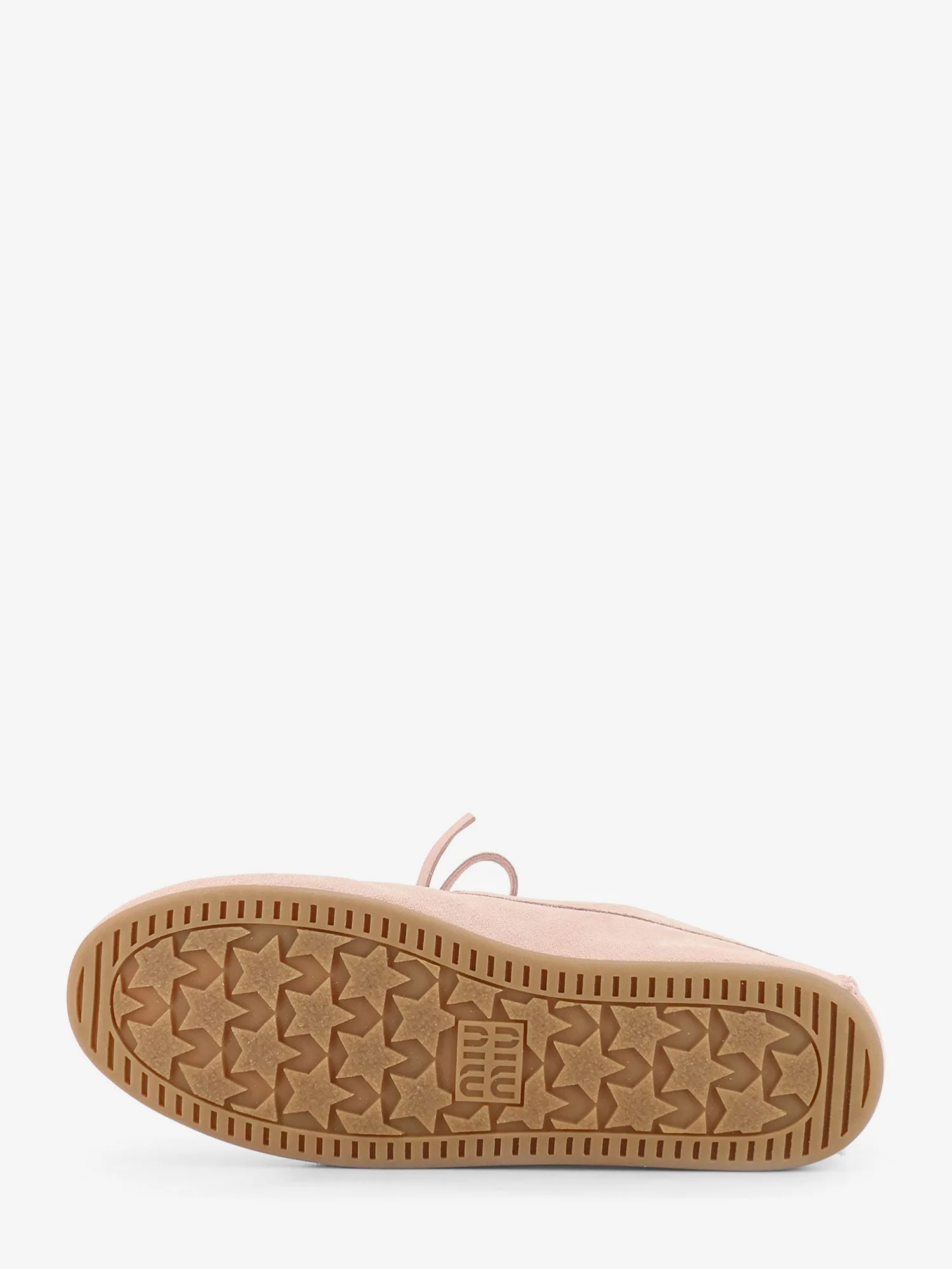 Miu Miu Women Suede Loafer With Frontal Logo - Image 4