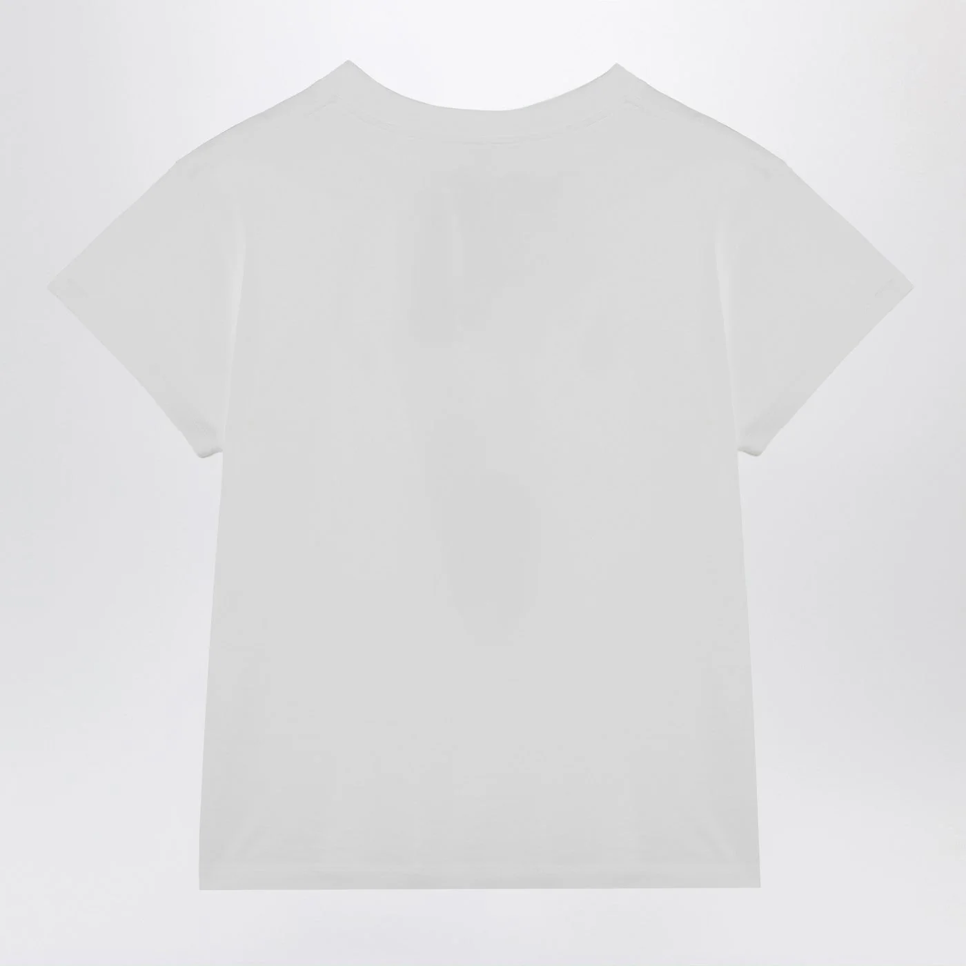 Mm6 Maison Margiela White T-Shirt With Numeric Signature Patch Women - Image 2