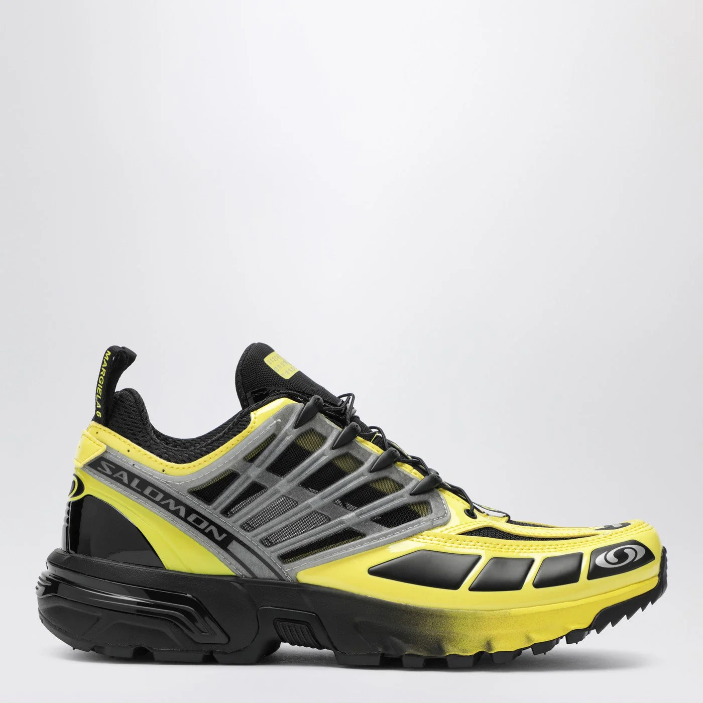 Mm6 X Salomon Black/Yellow/Silver Acs Pro Sneaker Men