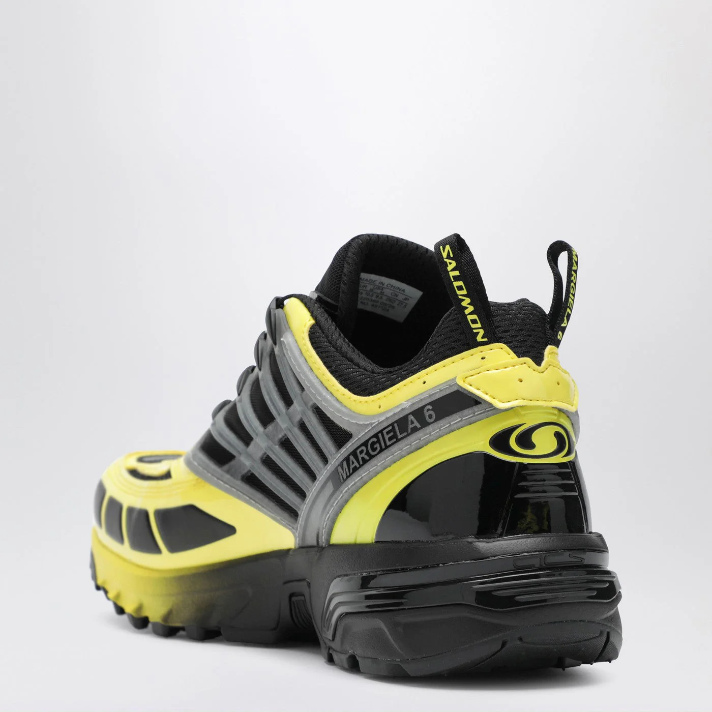 Mm6 X Salomon Black/Yellow/Silver Acs Pro Sneaker Men - Image 2