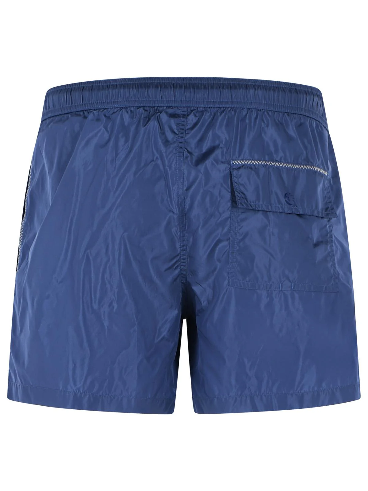 Moncler Blue Polyamide Swimsuit Men - Image 3