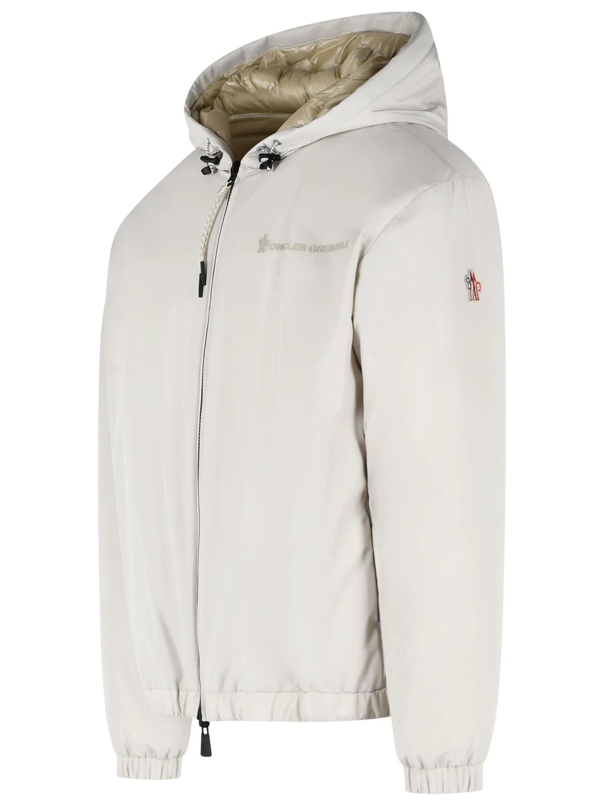 Moncler Grenoble 'Berguns' Reversible Bomber Jacket In Ivory Polyamide Men - Image 2