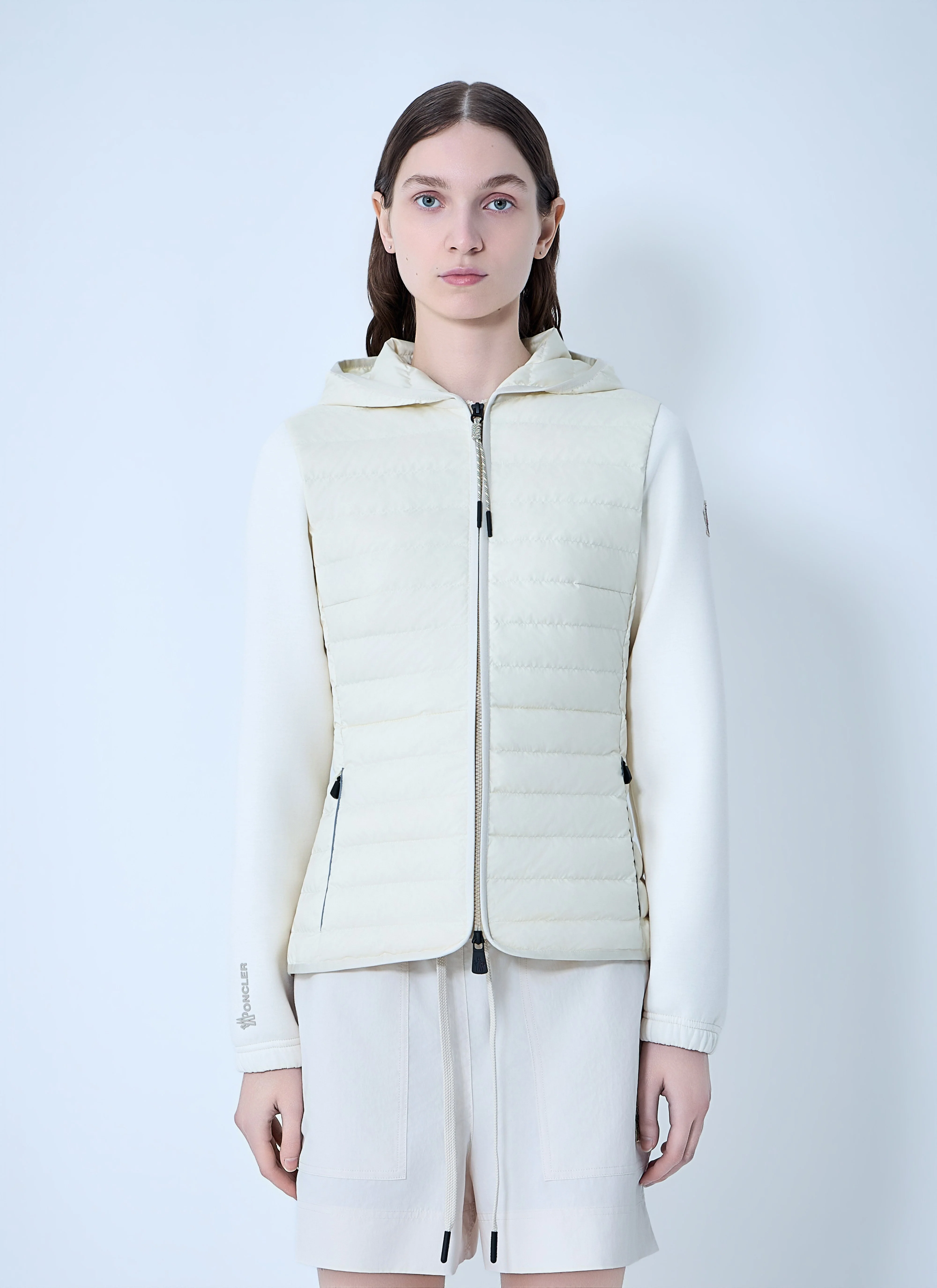 Moncler Grenoble Women Hooded Puffer Jacket