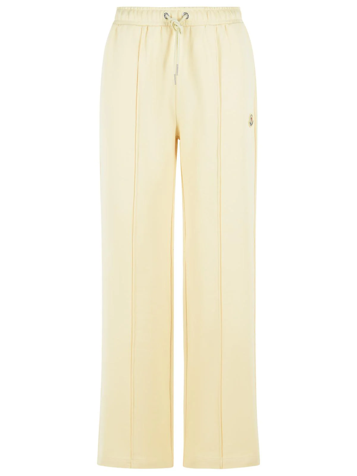 Moncler Ivory Cotton Pants Women