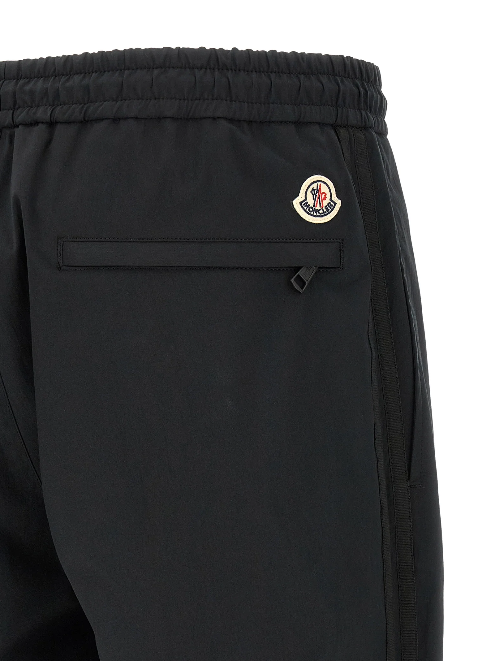 Moncler Men Grosgrain Tape Joggers - Image 4