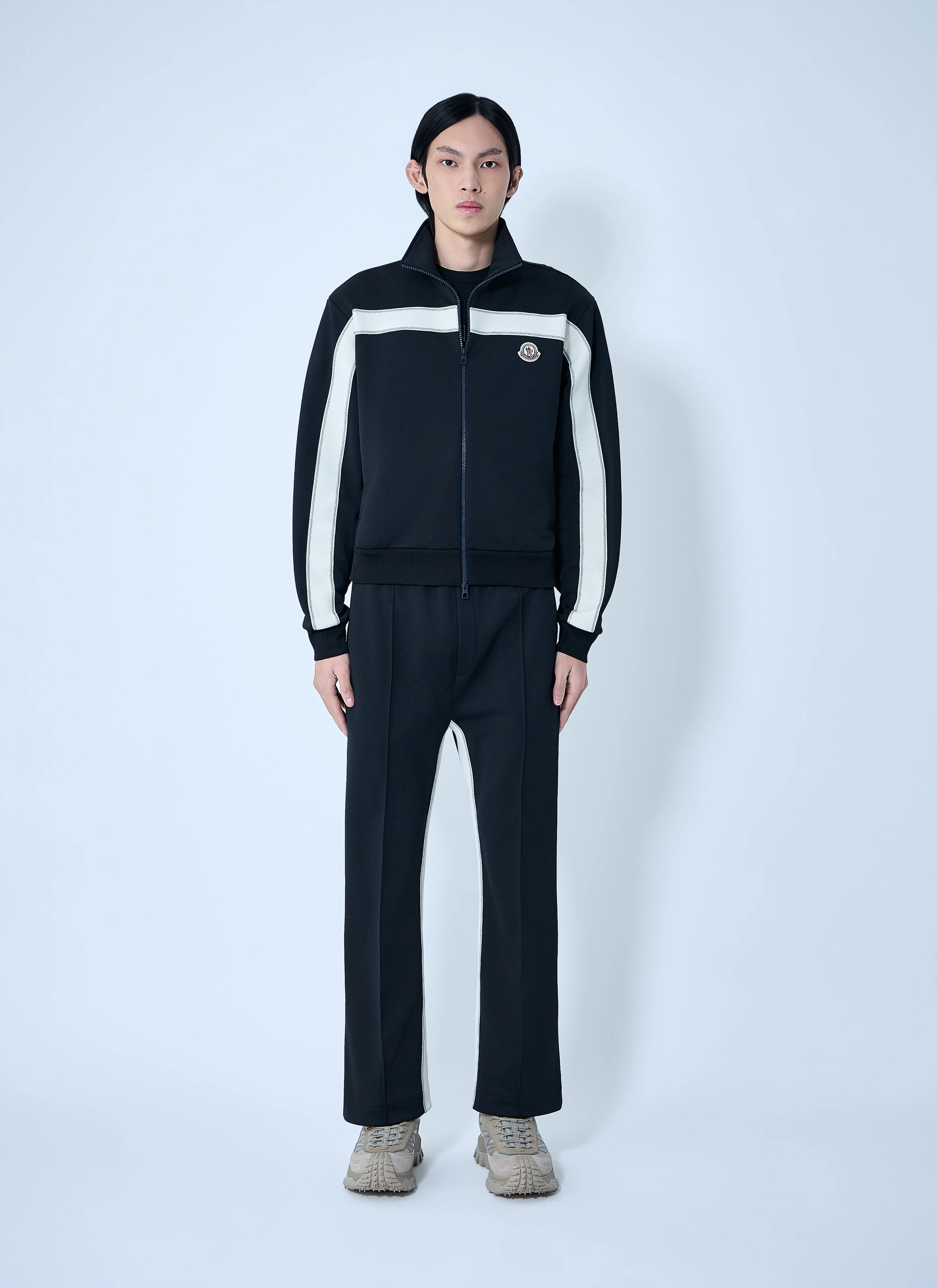 Moncler Men High-Neck Zip Jacket - Image 2