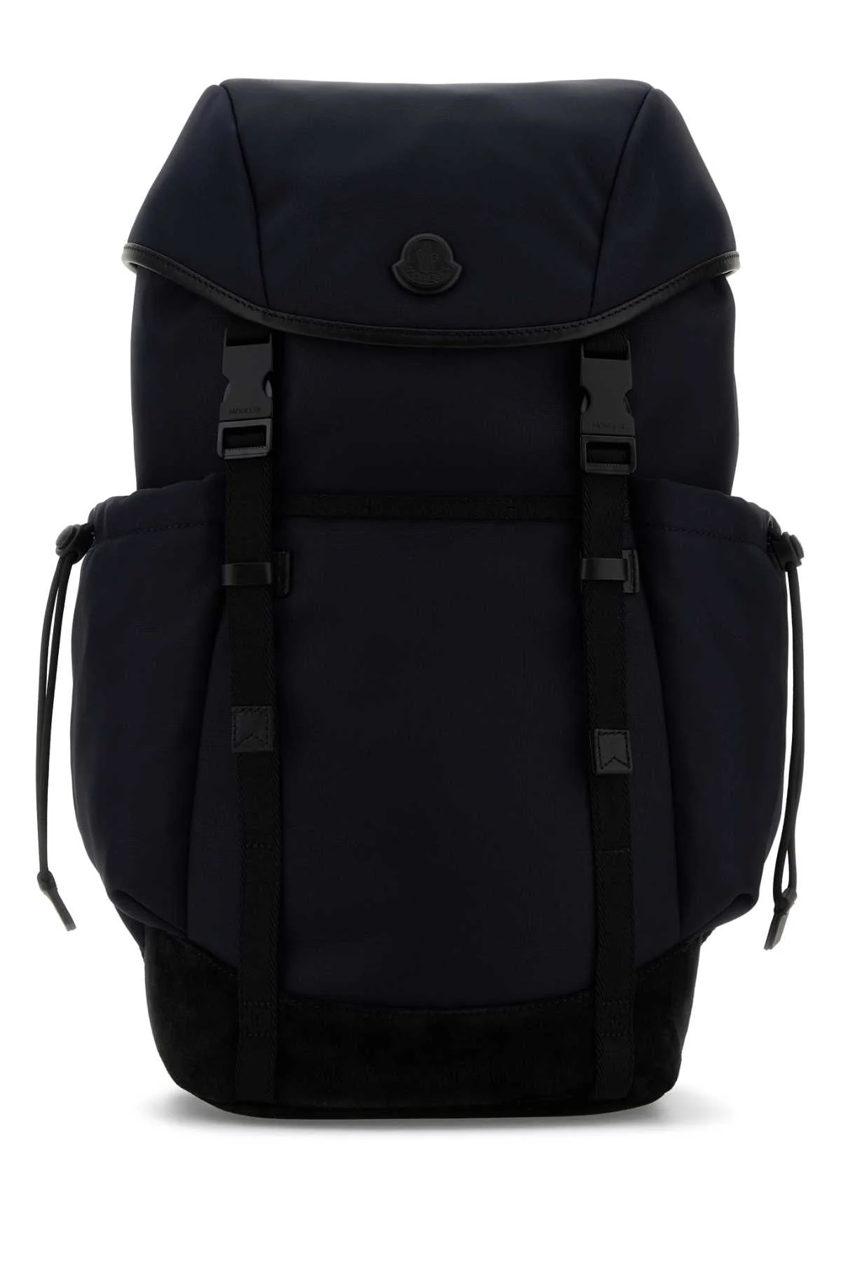 Moncler Men Midnight Blue Canvas Backpack