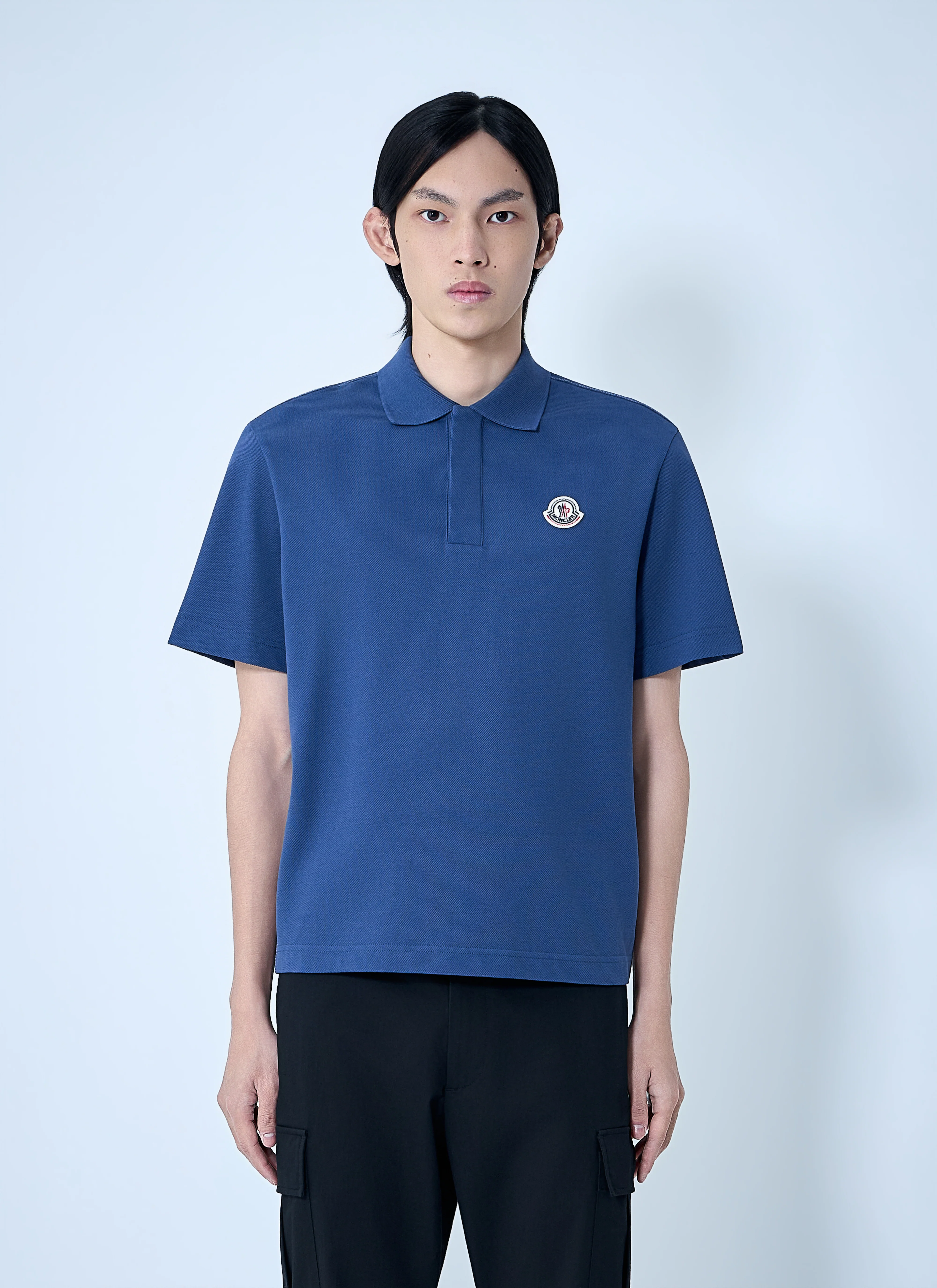 Moncler Men Piqué Polo Shirt