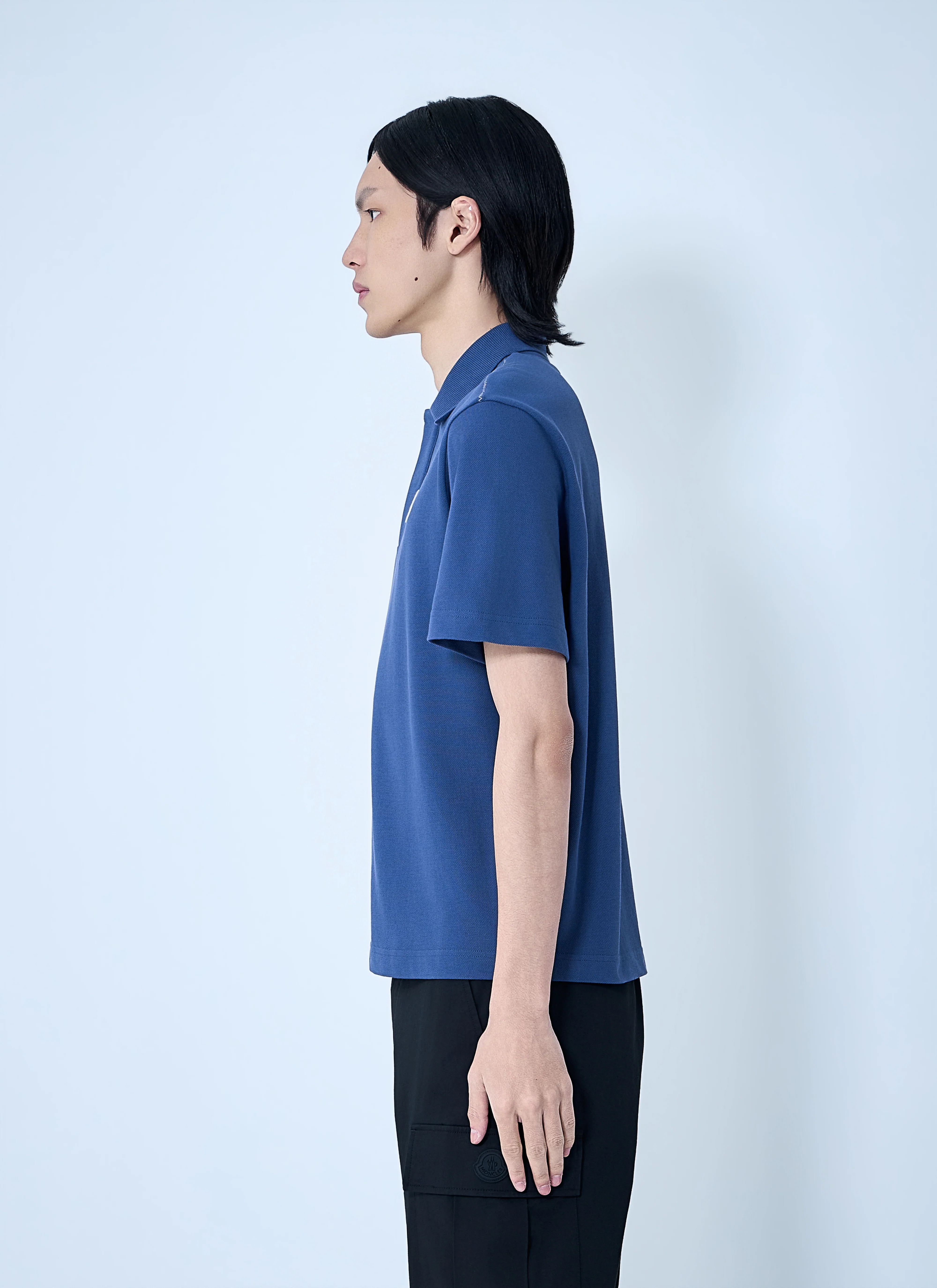 Moncler Men Piqué Polo Shirt - Image 3