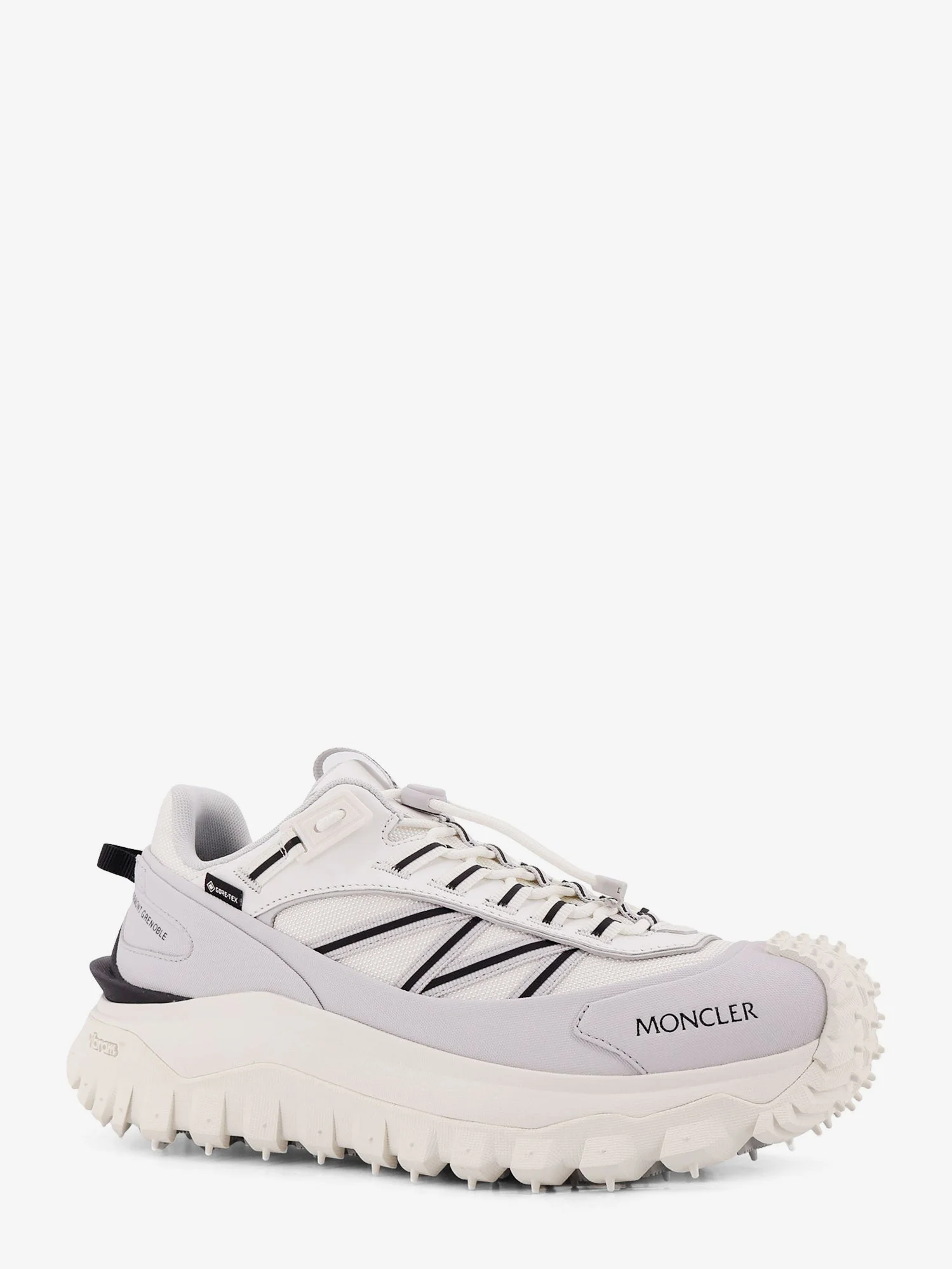 Moncler Men Trailgrip Gtx Leather And Ripstop Sneakers - Image 2