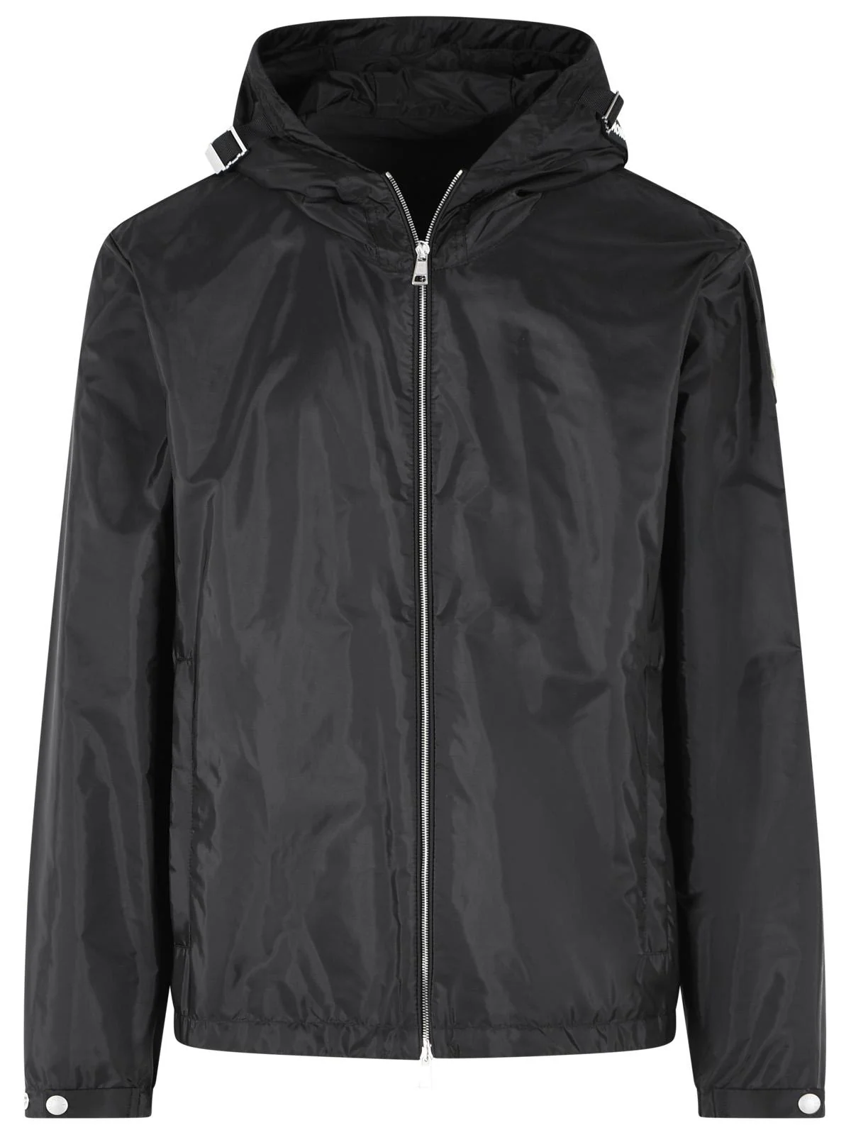 Moncler 'Remoray' Black Polyamide Hooded Windbreaker Men