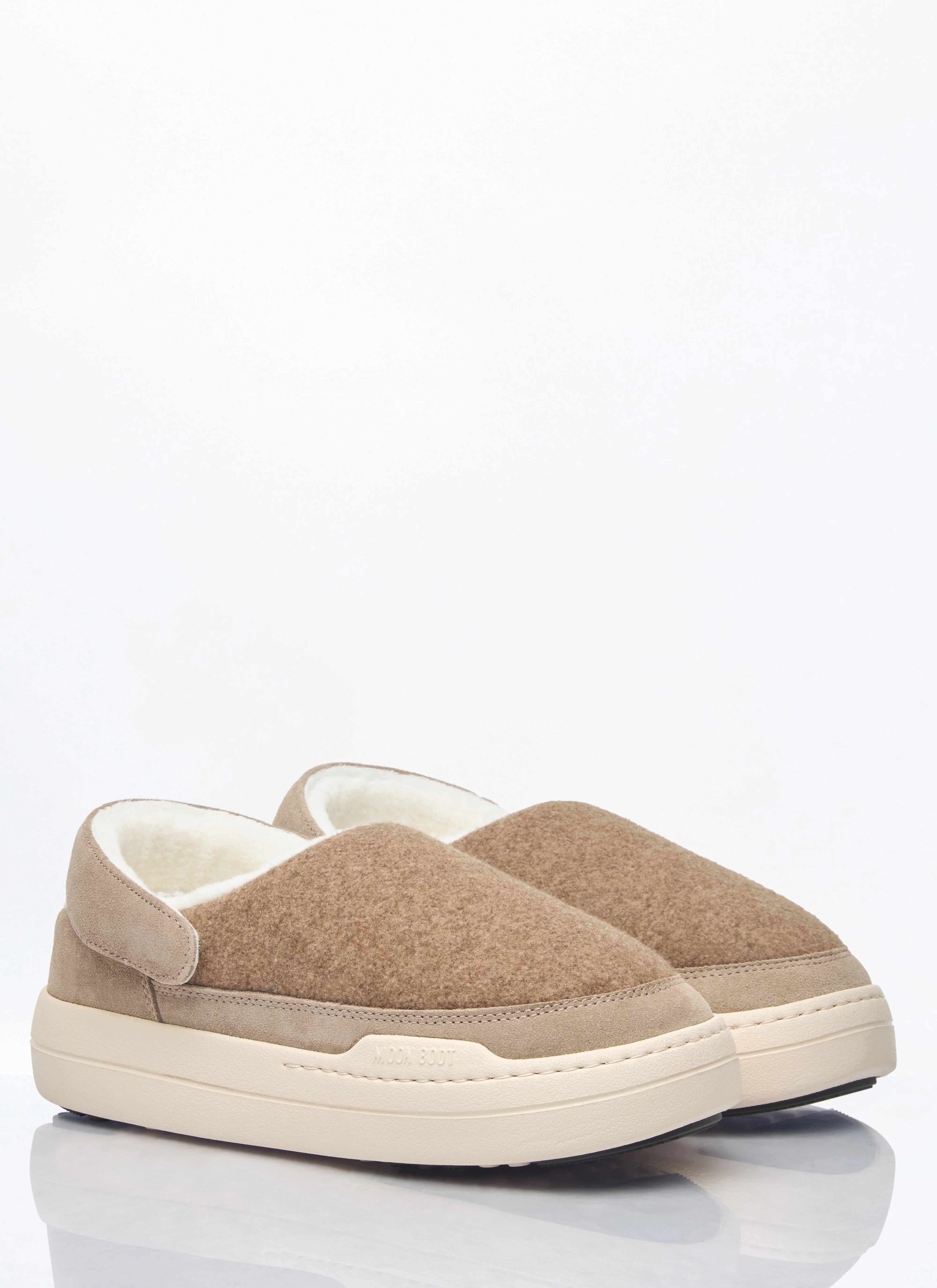 Moon Boot Women Park Clog Felt Mules - Image 3
