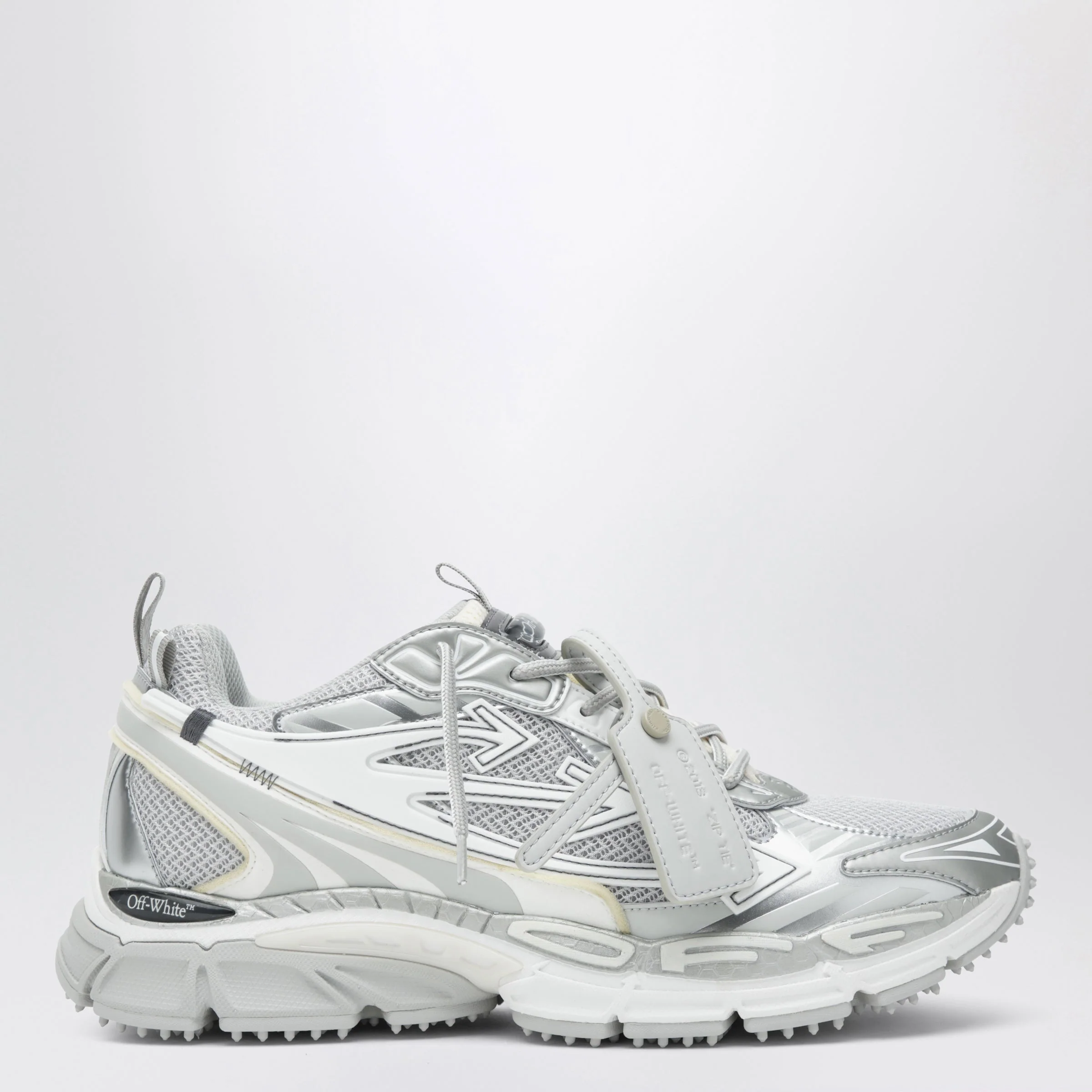 Off-White Be Right Back Grey/Silver Sneakers Men
