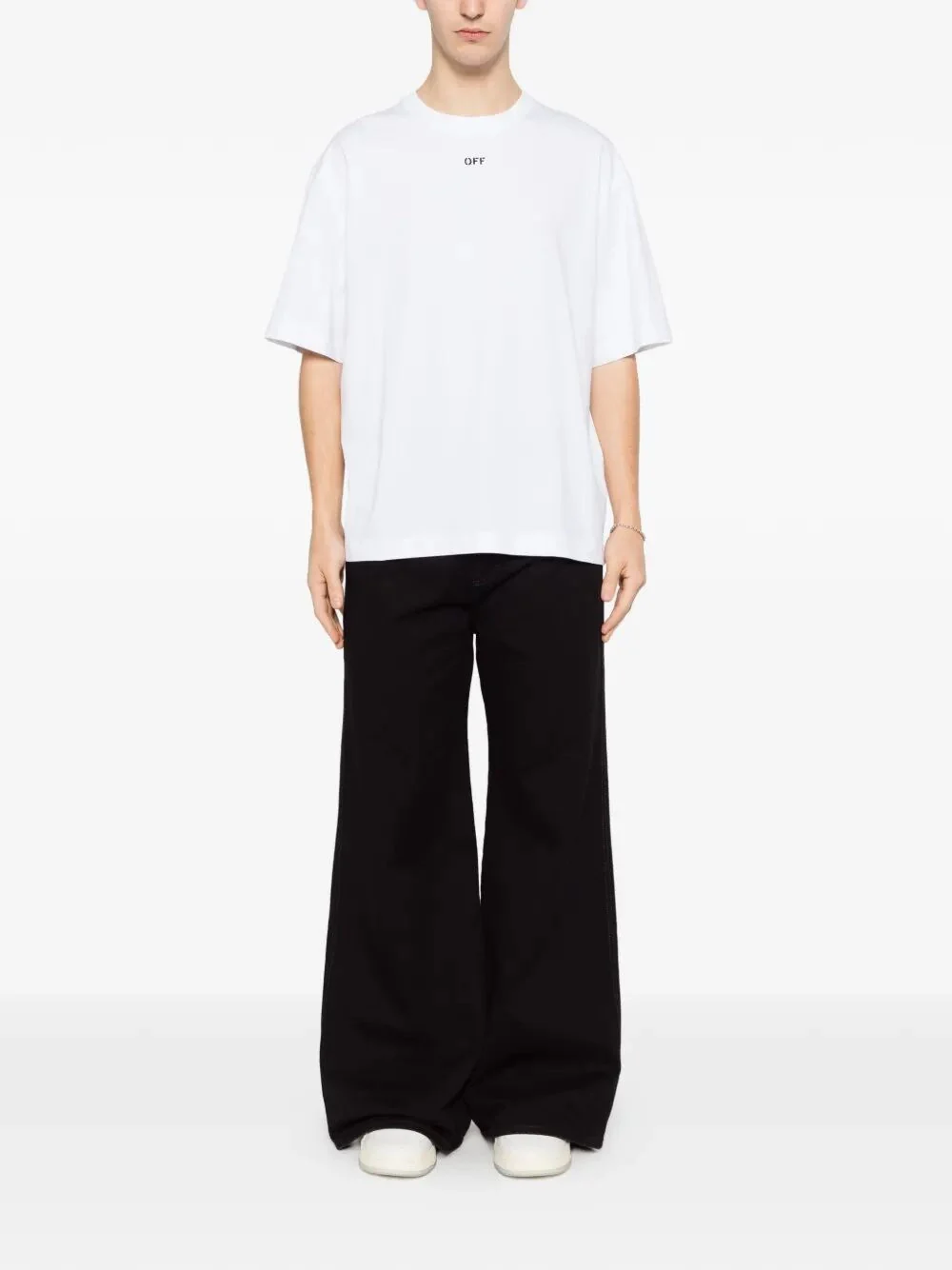 Off White Men `3D Spray Arrow Skate` Short Sleeve T-Shirt - Image 2