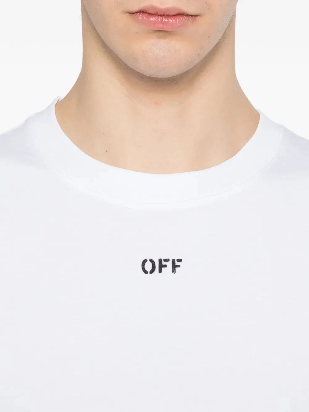 Off White Men `3D Spray Arrow Skate` Short Sleeve T-Shirt - Image 4