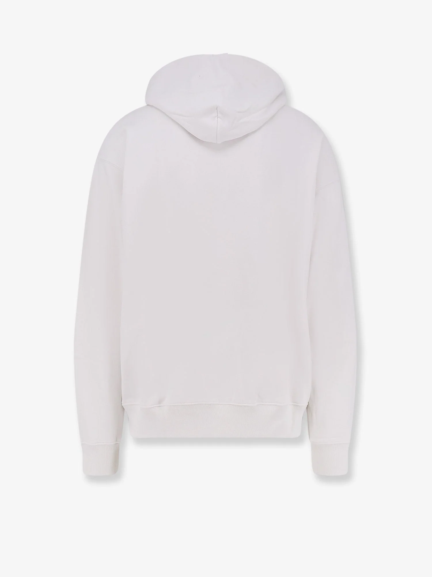 Off White Men Cotton Sweatshirt With Frontal Logo Print - Image 2