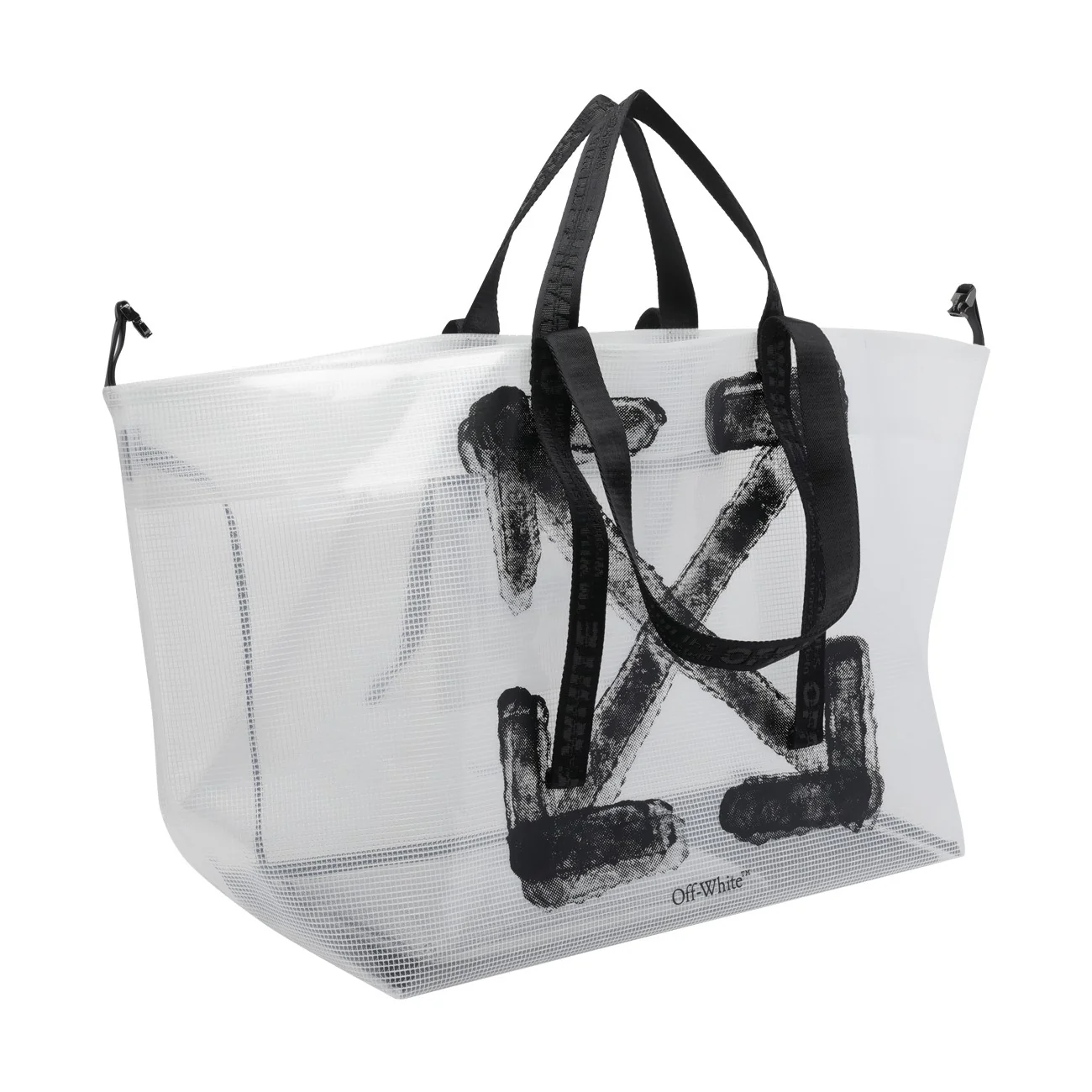 Off White Men Day Off Ripstop Transparent Tote Bag - Image 2