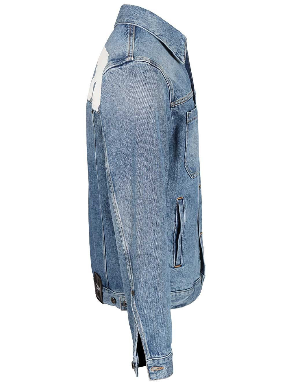 Off-White Men Denim Jacket - Image 3