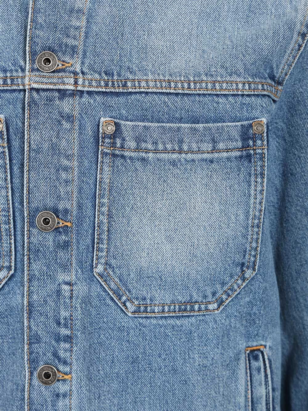 Off-White Men Denim Jacket - Image 5