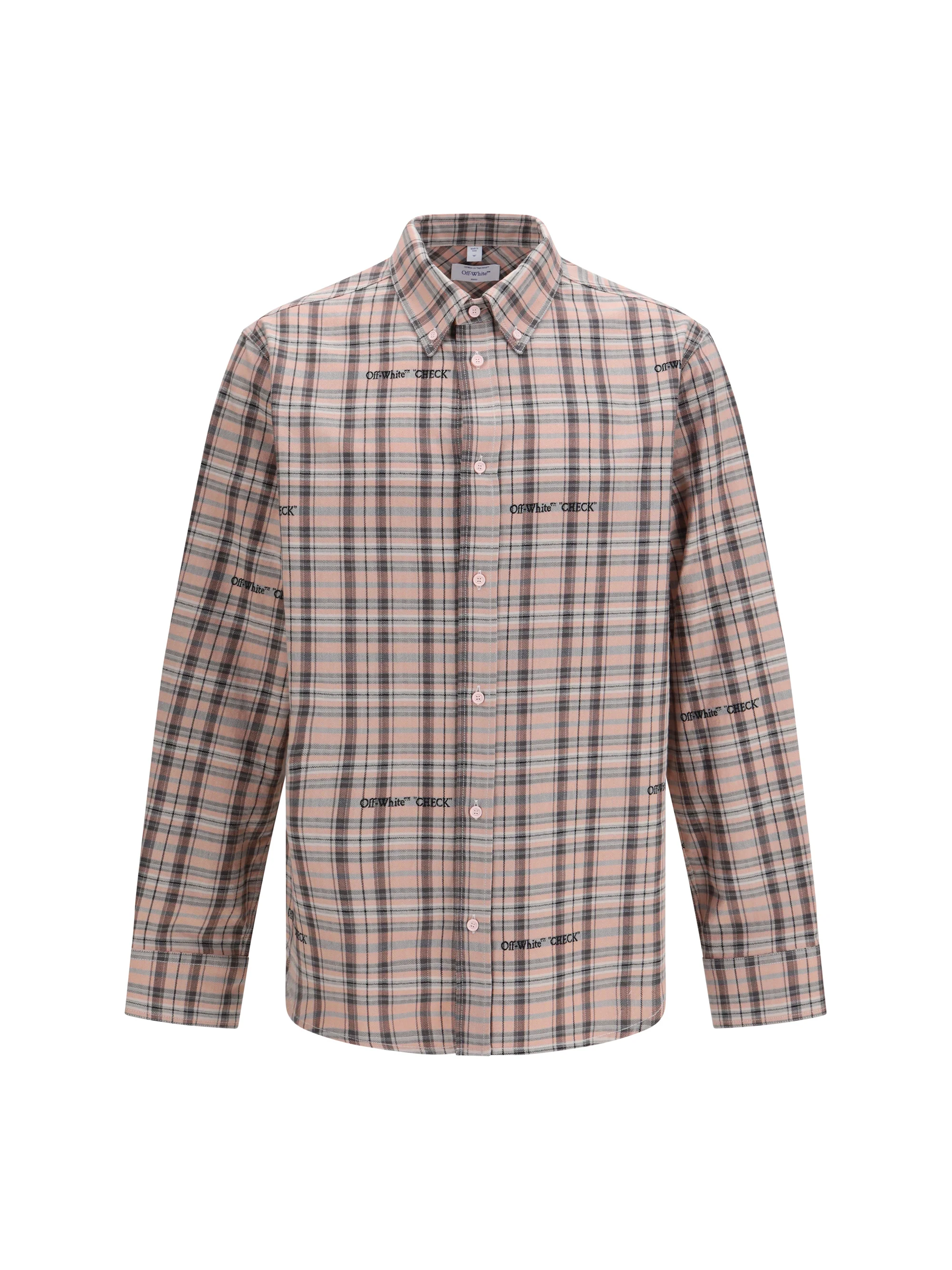 Off-White Men Flannel Shirt