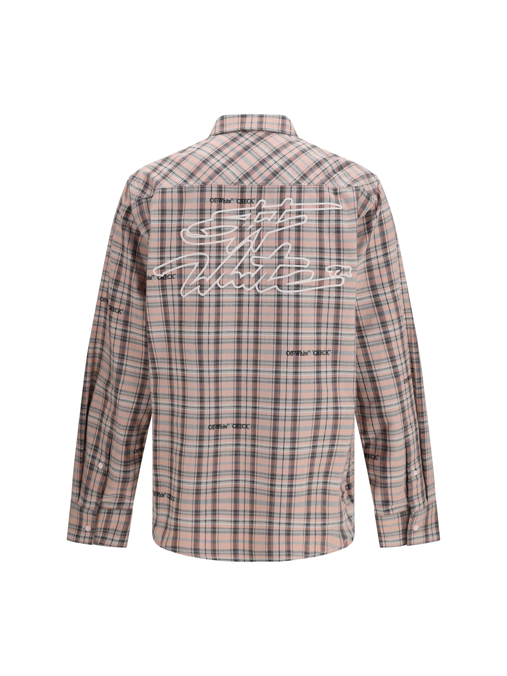 Off-White Men Flannel Shirt - Image 2