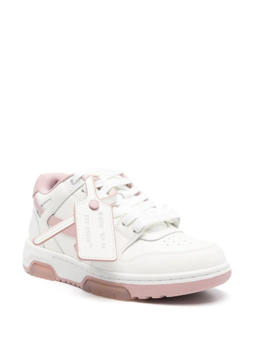 Off-White Women Out Of Office Leather Sneakers - Image 2