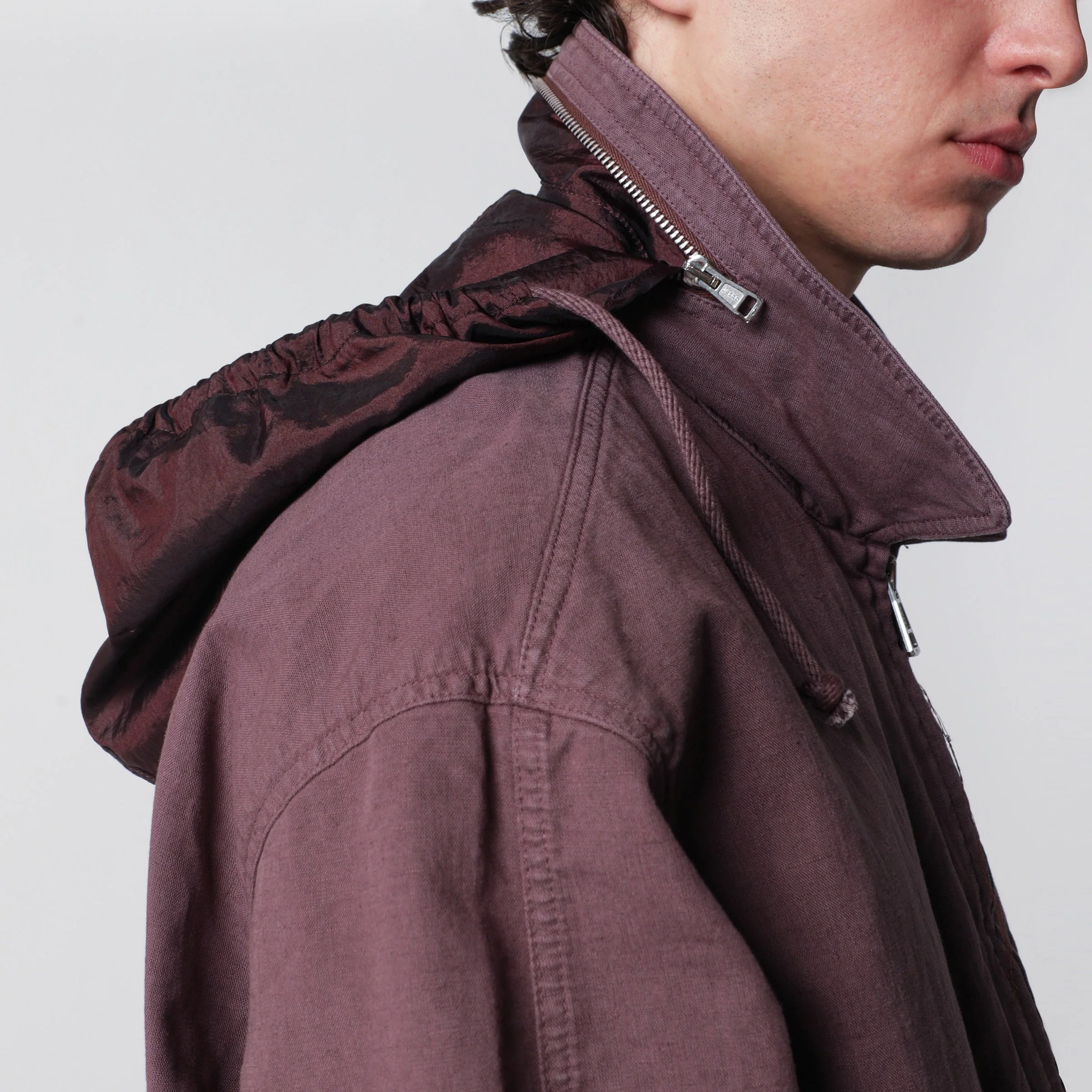 Our Legacy Command Jacket In Pink Cotton And Linen Blend Men - Image 2