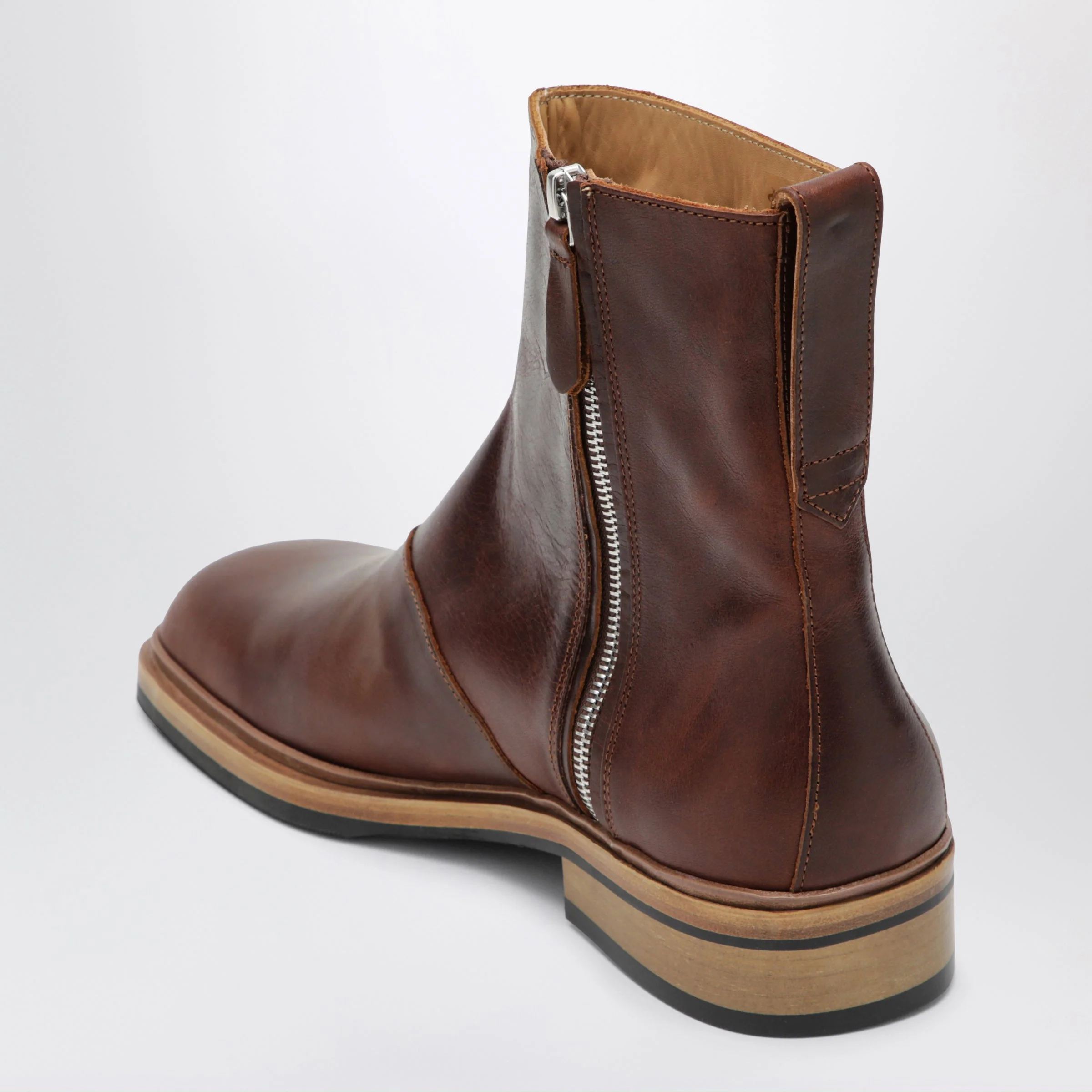 Our Legacy Daimono Boots In Whisky-Colored Calfskin Men - Image 2
