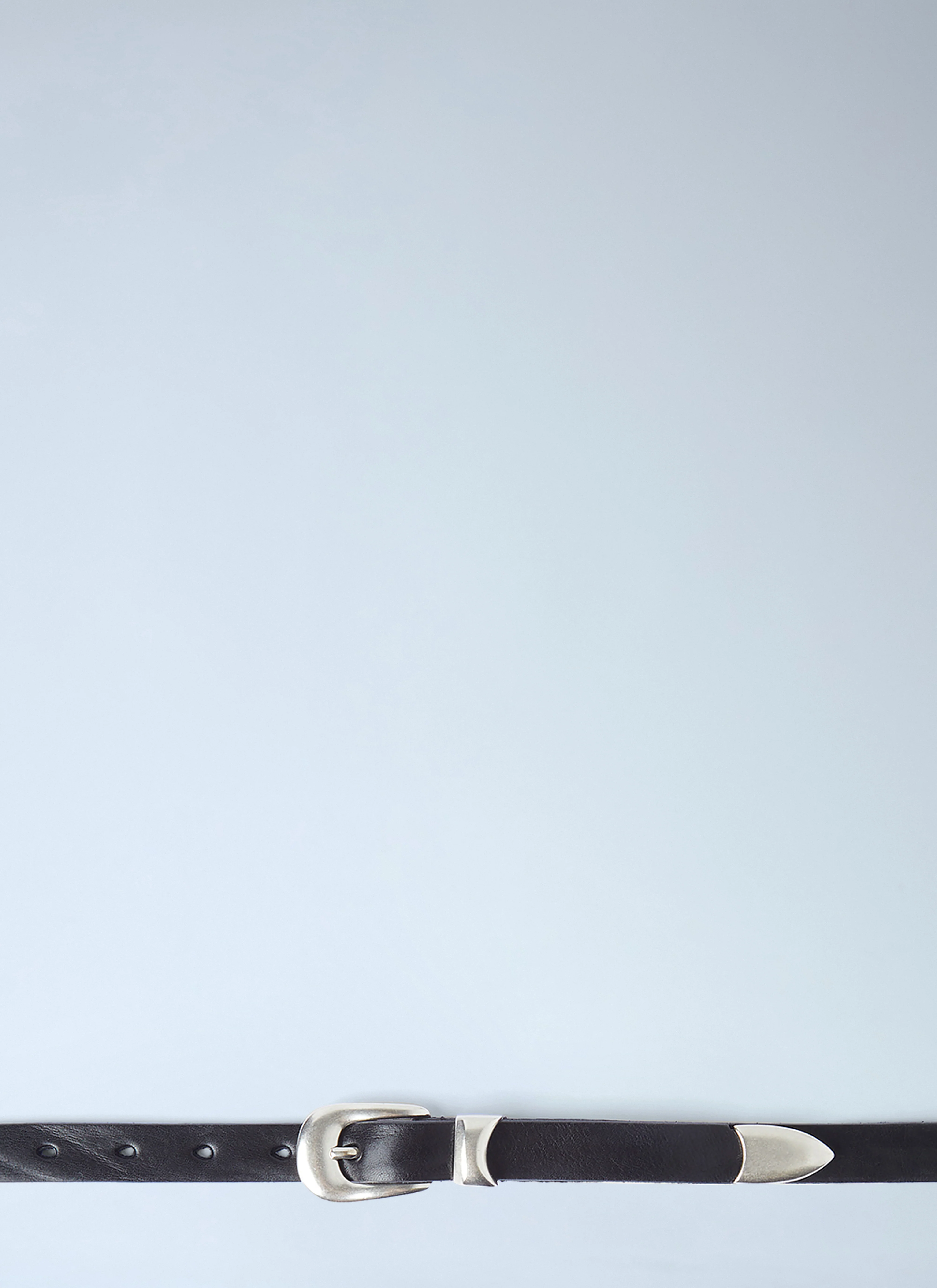Our Legacy Men Curved Buckle Belt - Image 2