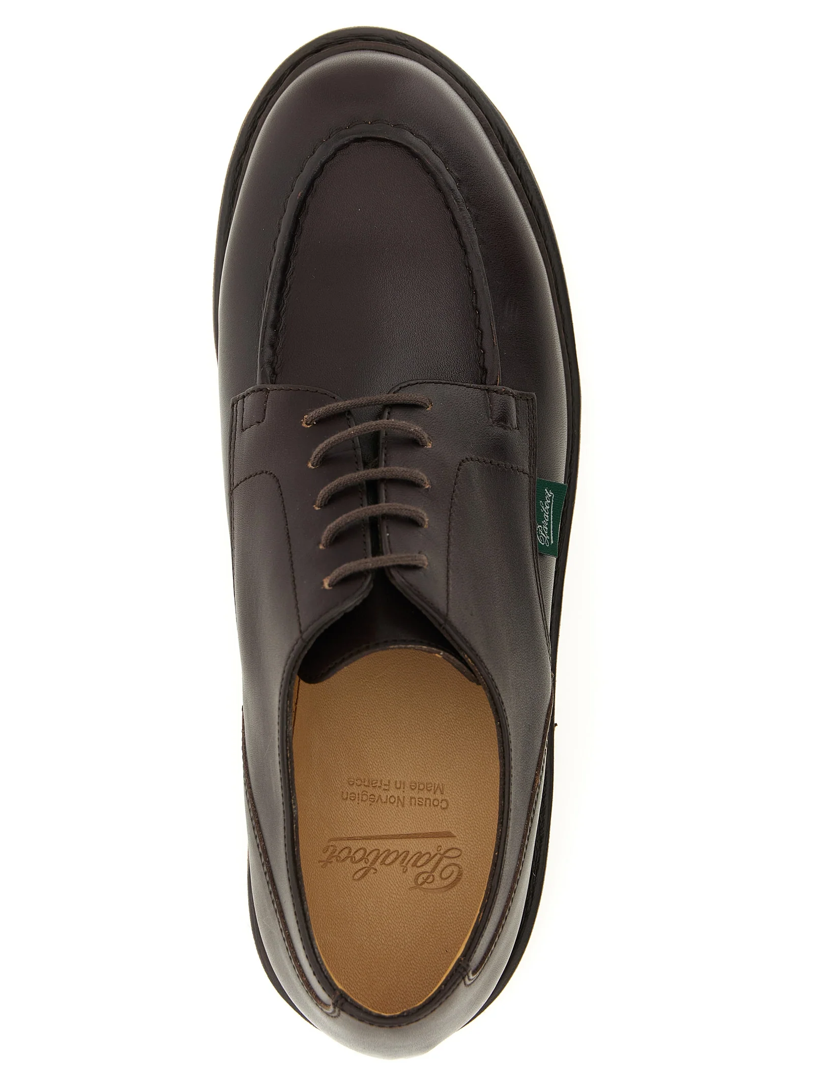 Paraboot Men 'Chambord' Derby Shoes - Image 4