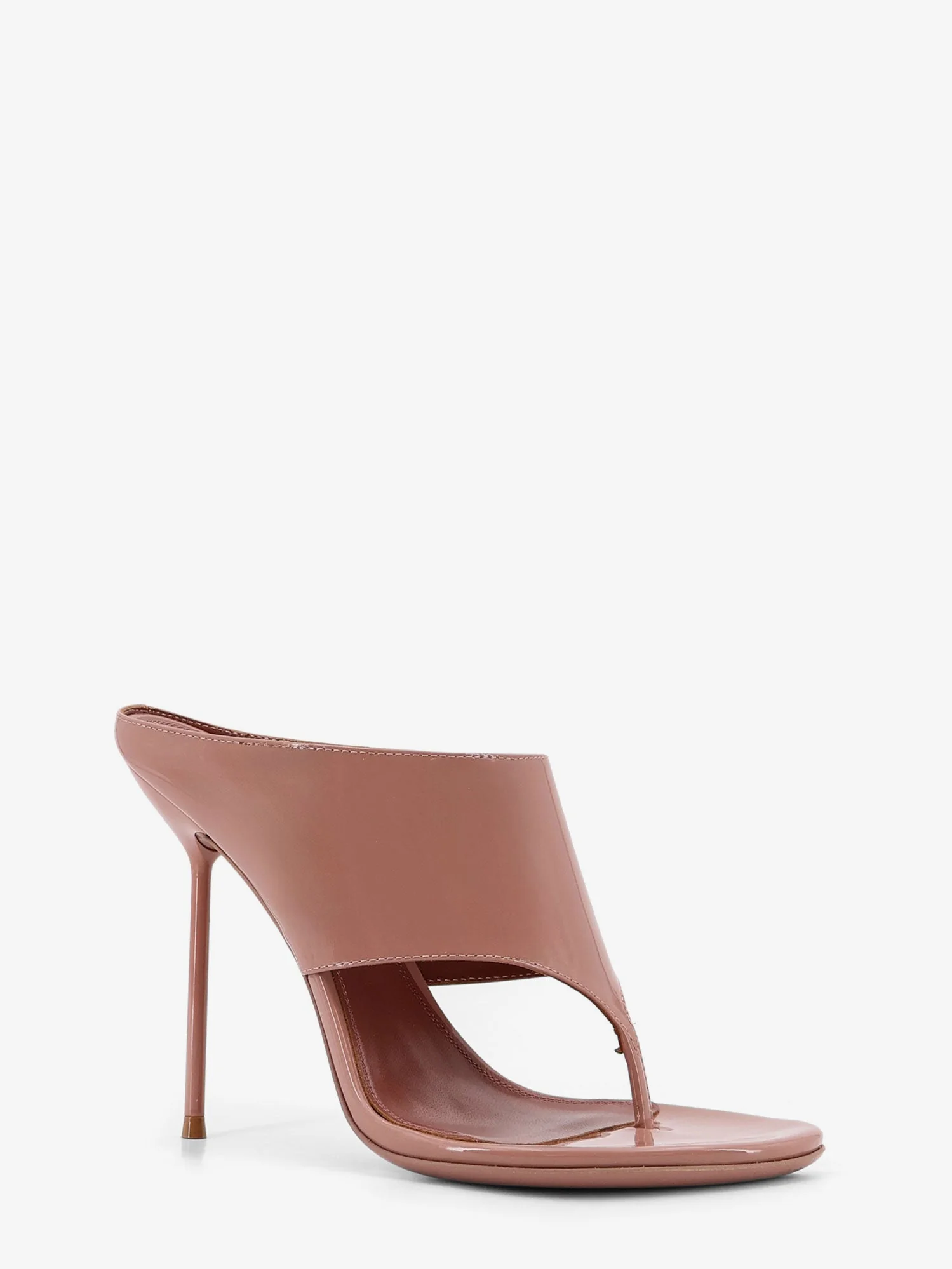 Paris Texas Women Lidia Thong Patent Leather Sandals - Image 2