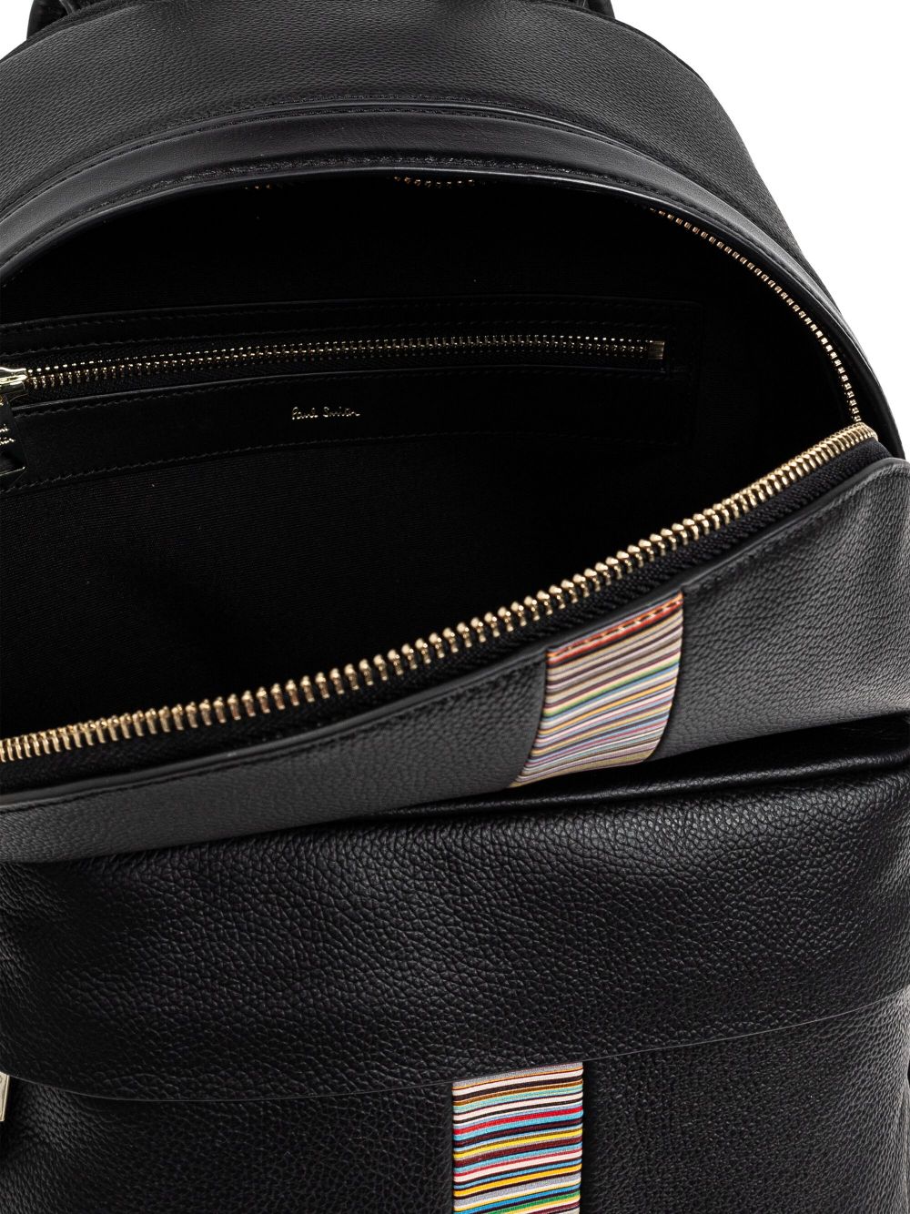 Paul Smith Men Leather Backpack - Image 3