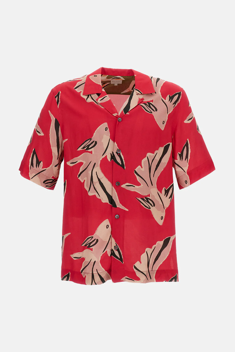 Paul Smith Men Short-Sleeve Shirt Oversize