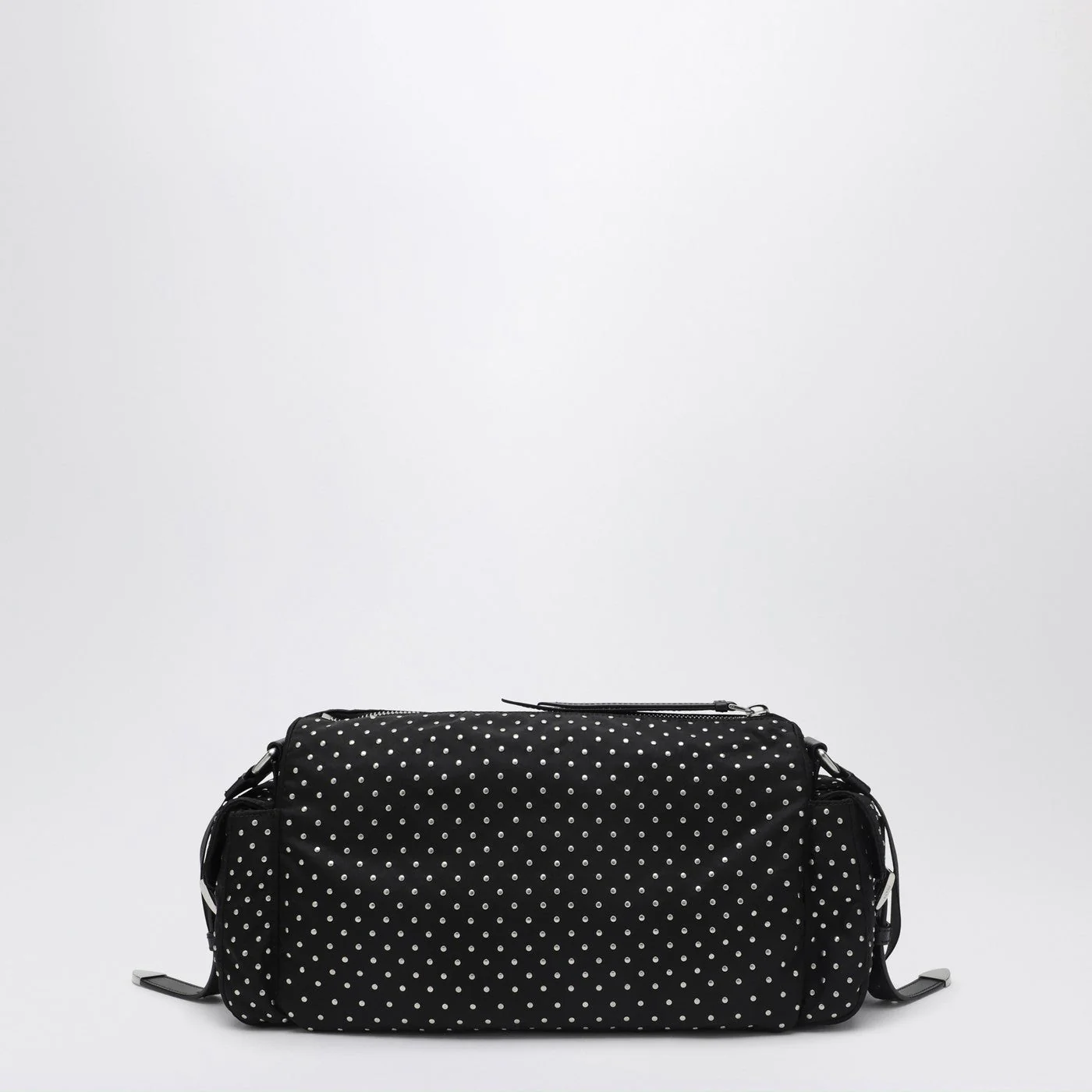 Prada Black Re-Nylon Bag With Studs Women - Image 2