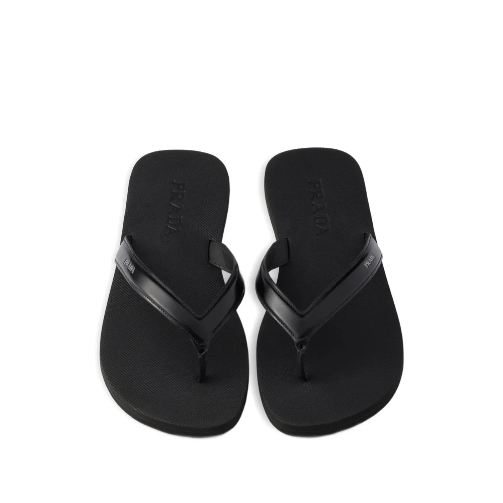 Prada Black Sandals Men - Image 3