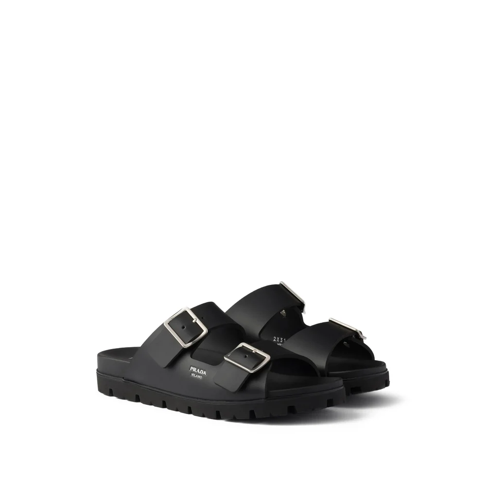 Prada Black Sandals Men - Image 3