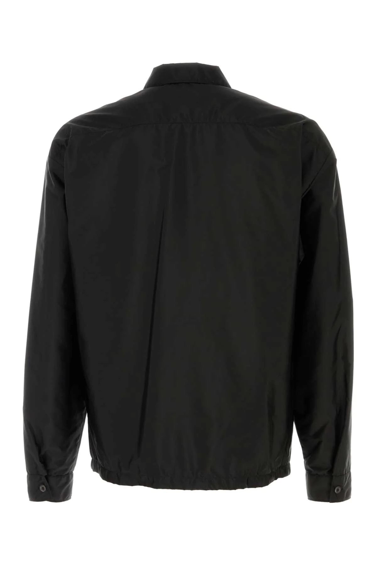 Prada Men Black Re-Nylon Shirt - Image 2