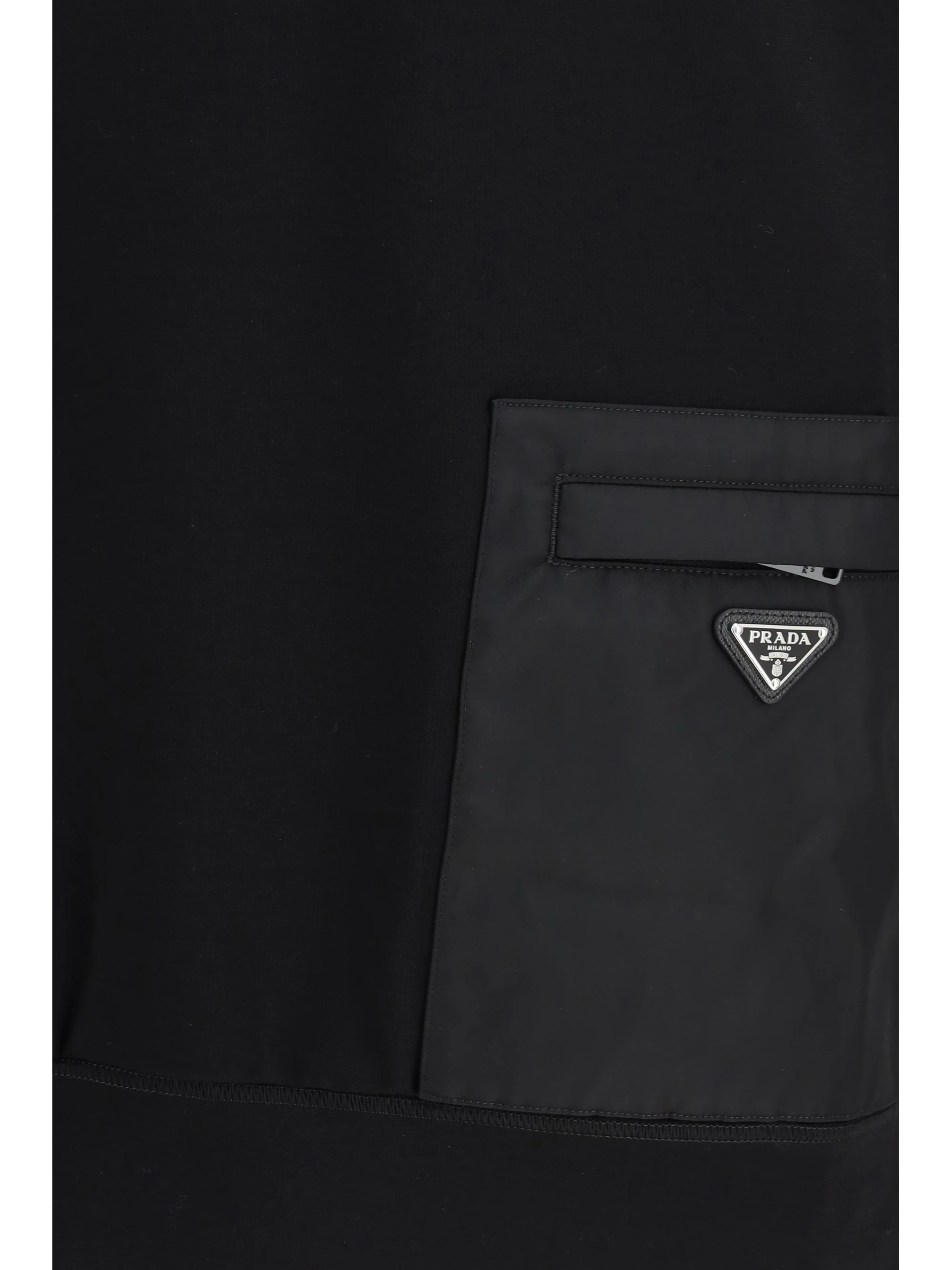 Prada Men Stretch Jersey Sweatshirt - Image 3