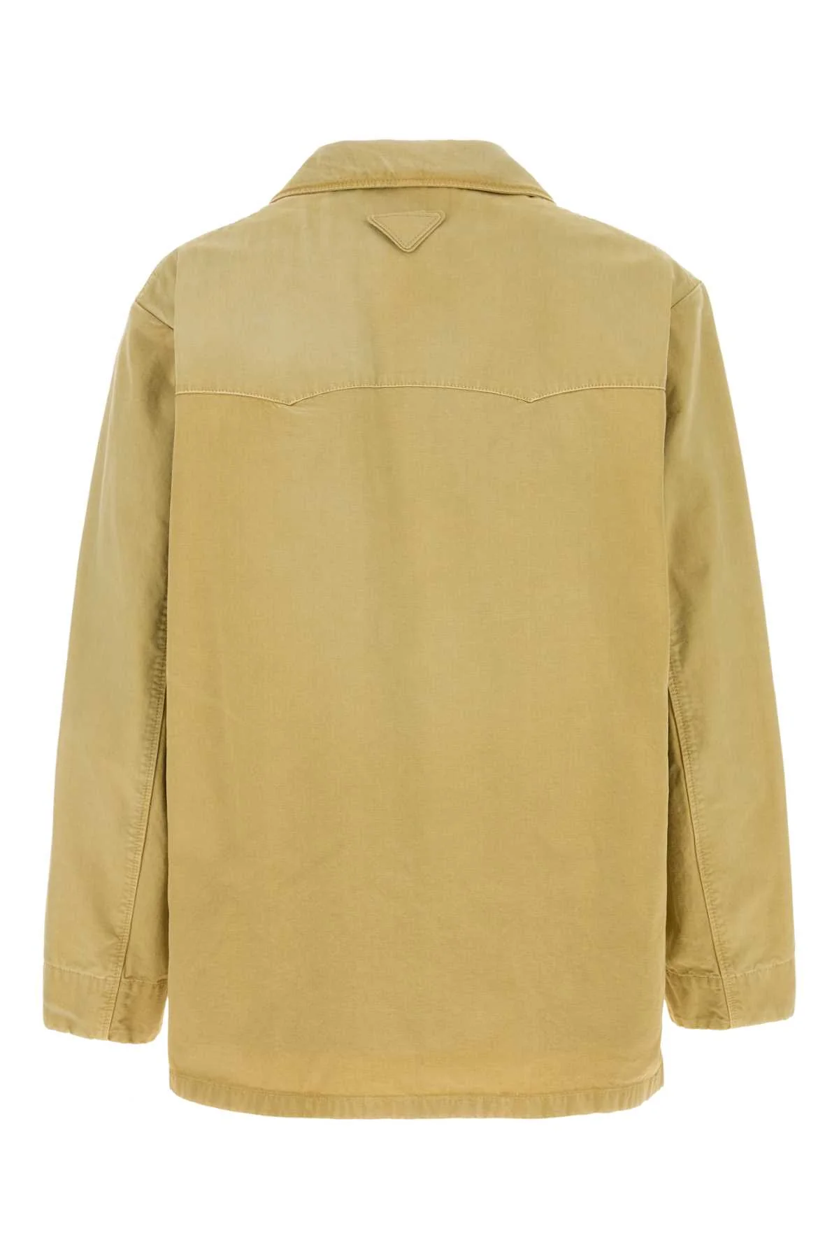 Prada Men Beige Cotton Jacket - Image 2