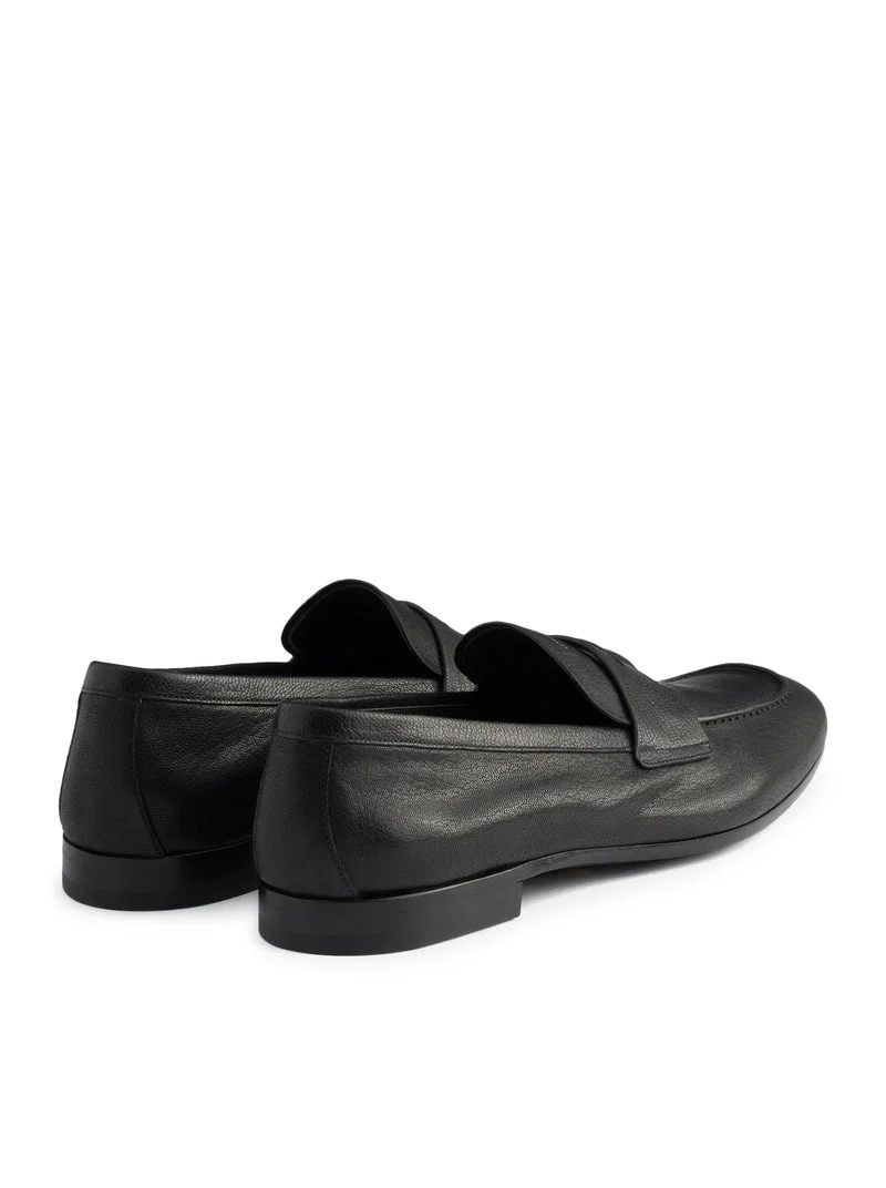 Prada Men Leather Moccasins - Image 5