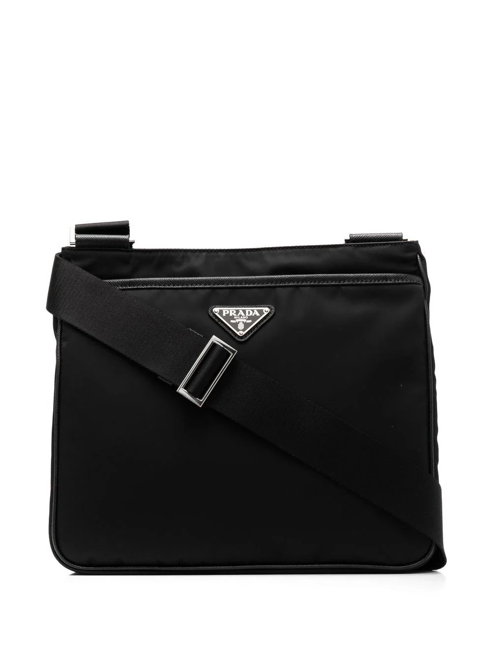 Prada Men Re-Nylon And Saffiano Shoulder Bag