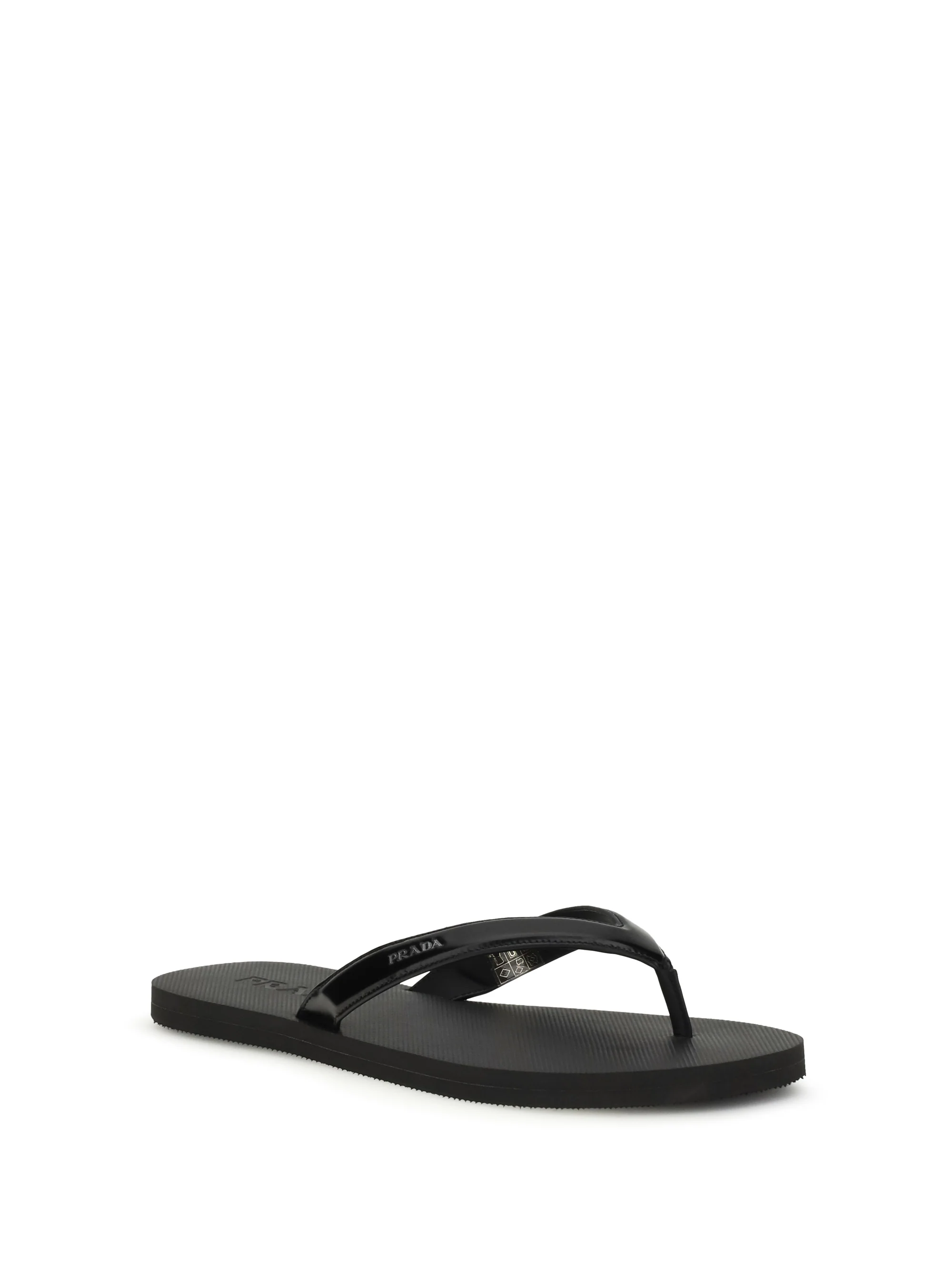 Prada Men Leather Thong Sandals - Image 2