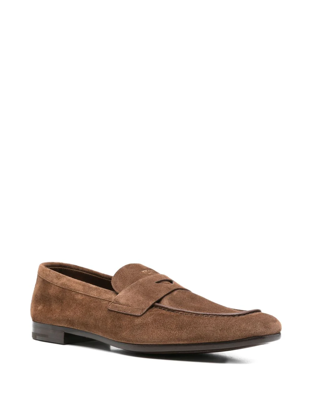 Prada Men Suede Leather Loafers - Image 2