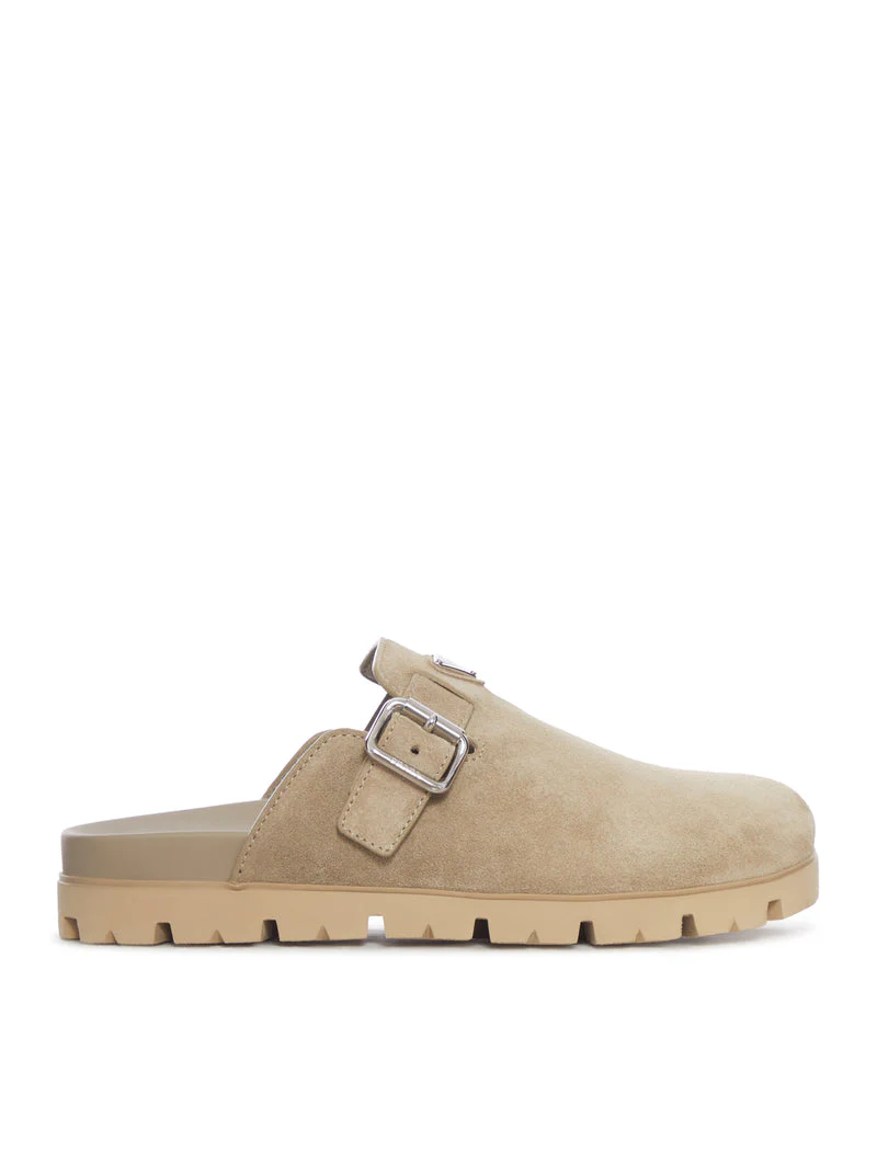 Prada Men Suede Mules
